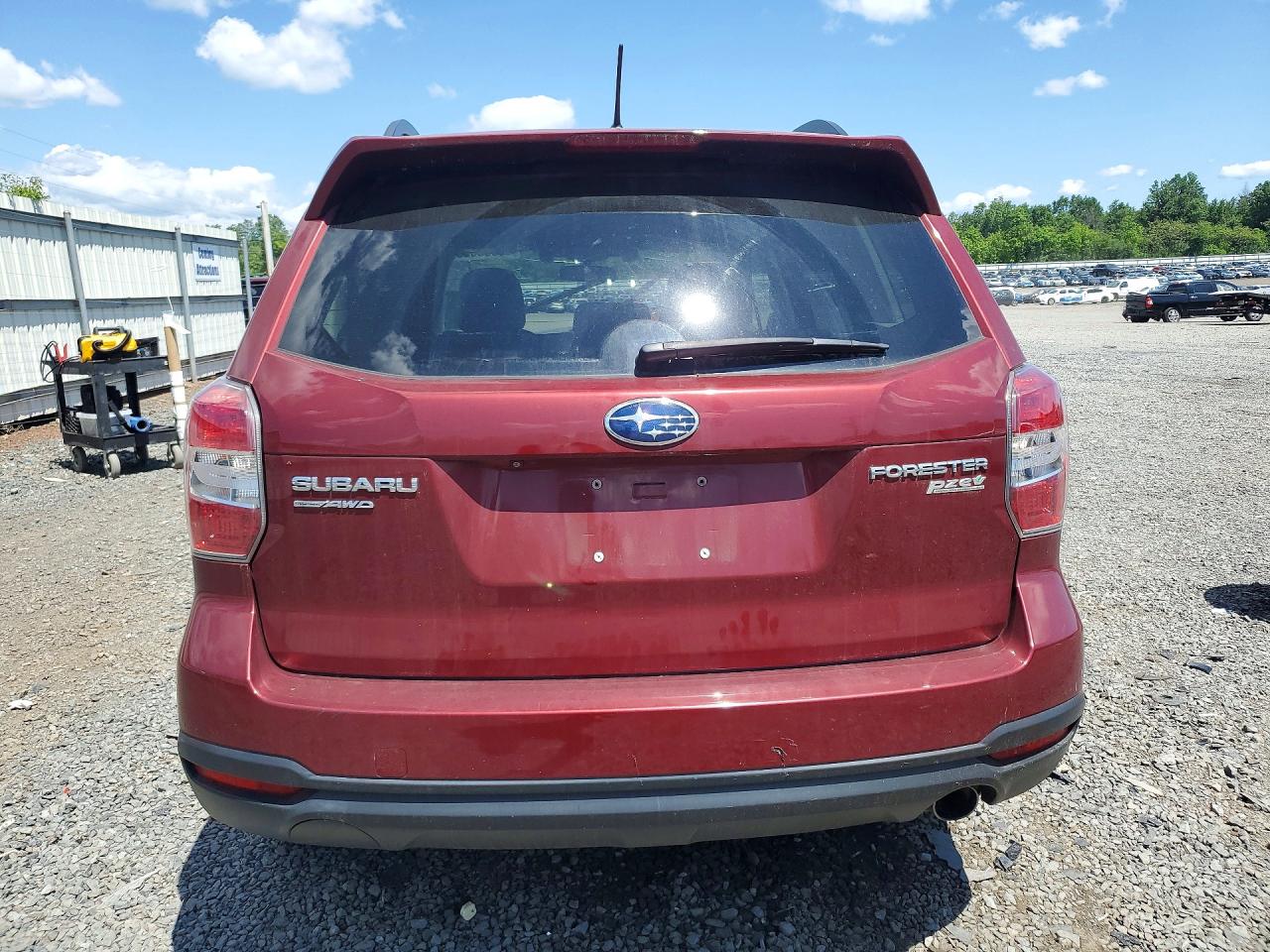 2015 Subaru Forester 2.5i Limited Бордовый vin: JF2SJARC9FH496582