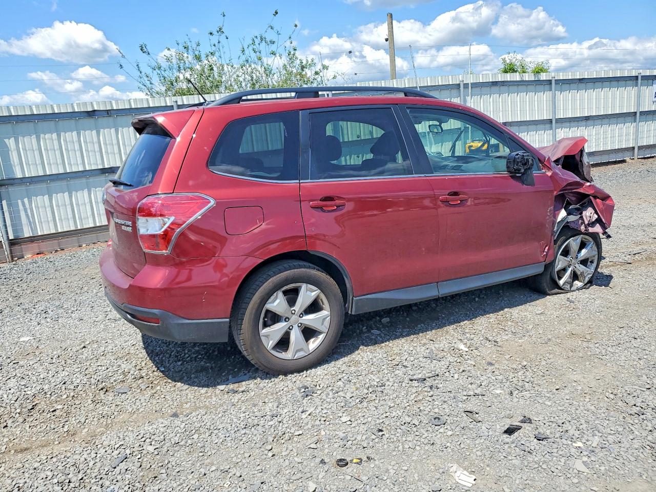 2015 Subaru Forester 2.5i Limited Бордовый vin: JF2SJARC9FH496582