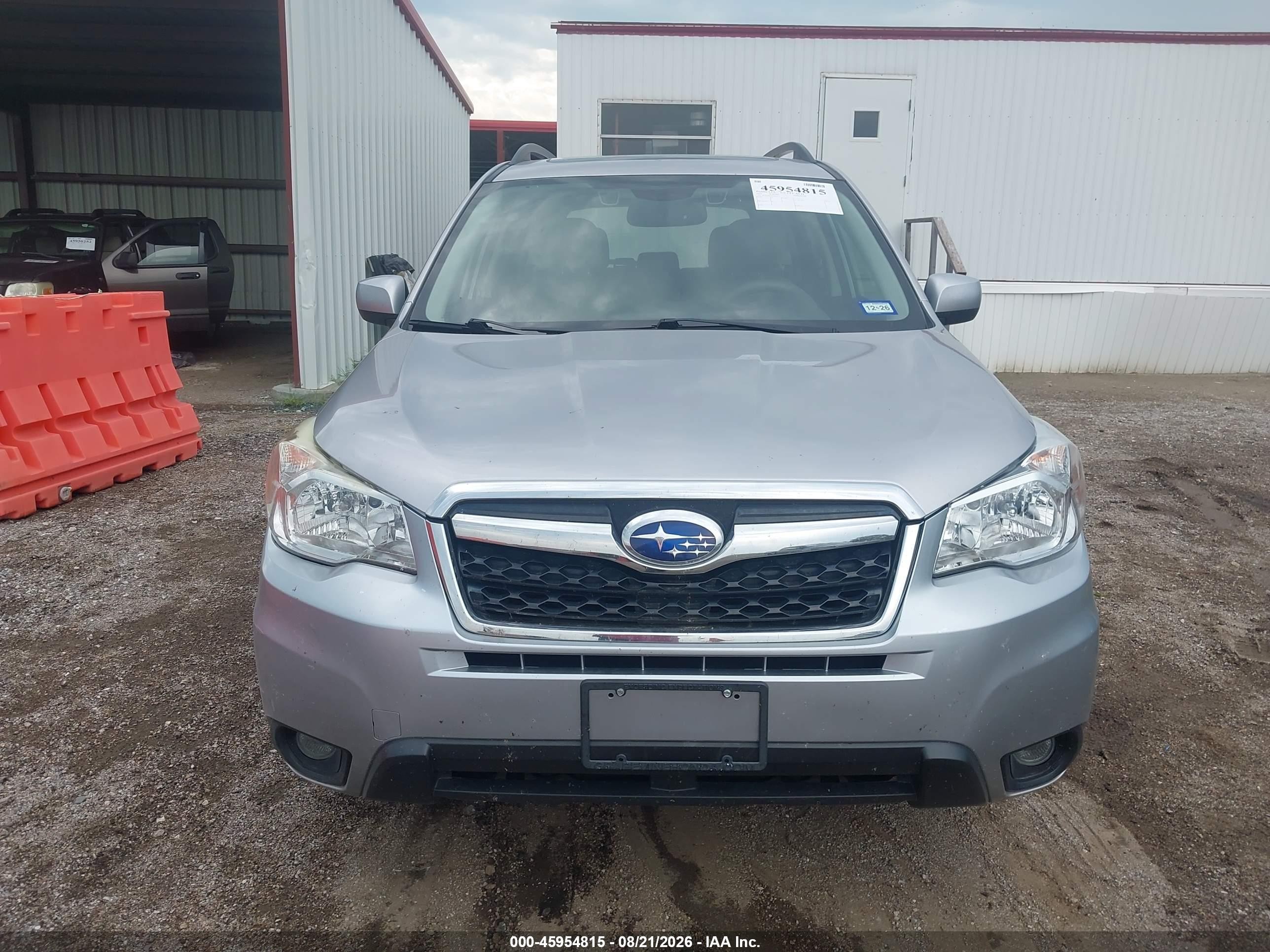 2016 Subaru Forester 2.5i Limited Silver vin: JF2SJARC9GH405313