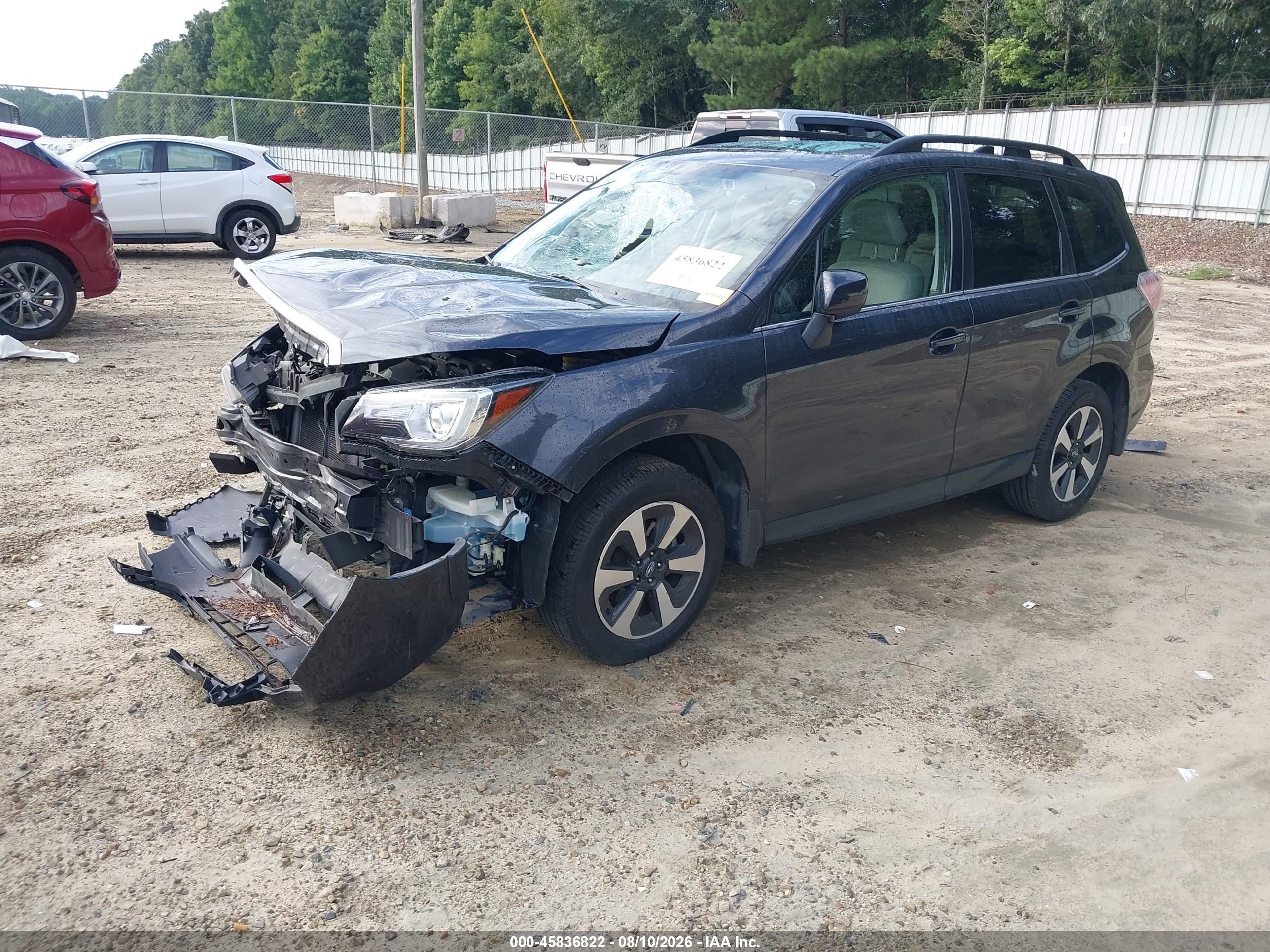 2017 Subaru Forester 2.5i Limited Black vin: JF2SJARCXHH528961