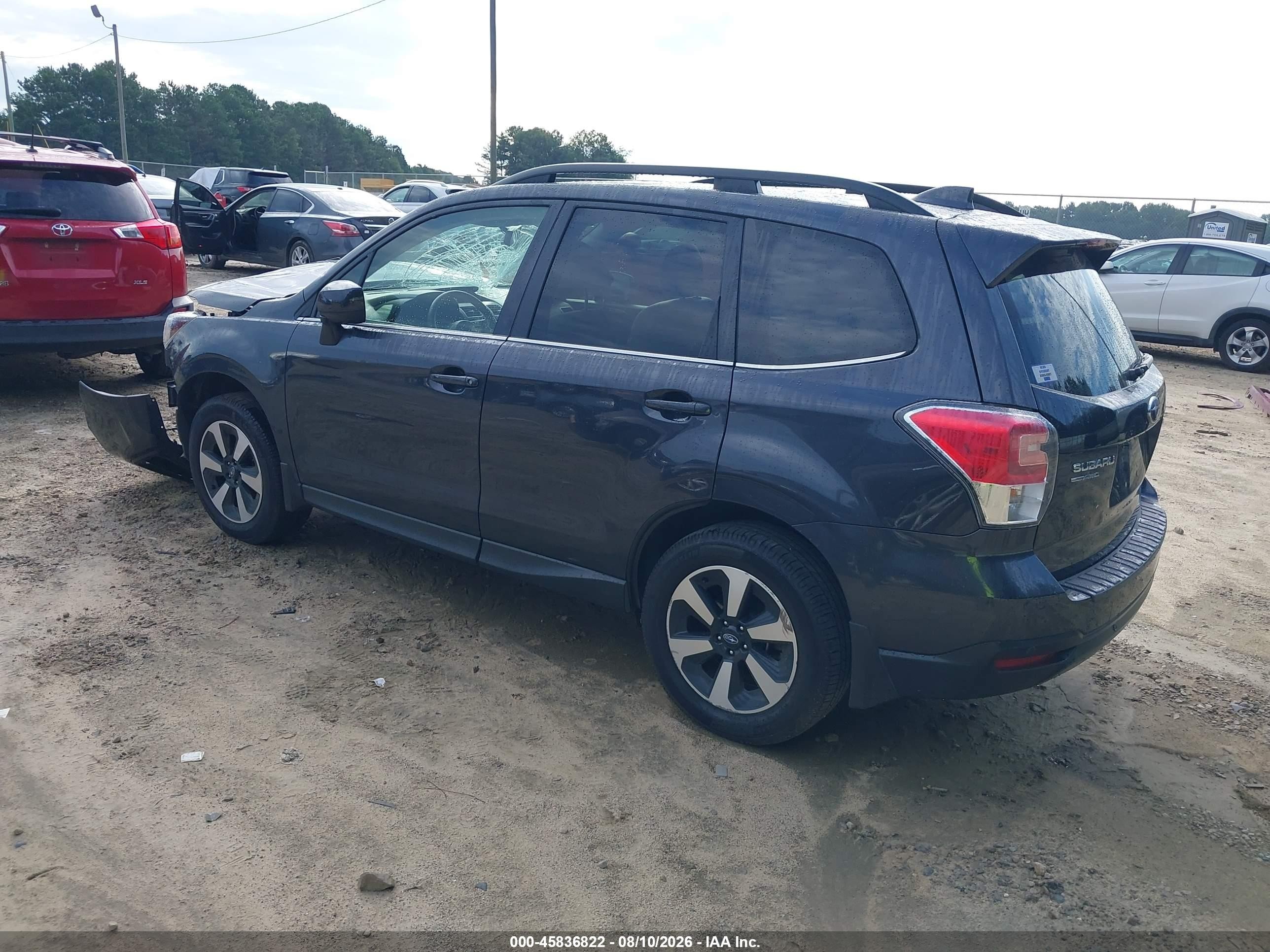 2017 Subaru Forester 2.5i Limited Black vin: JF2SJARCXHH528961