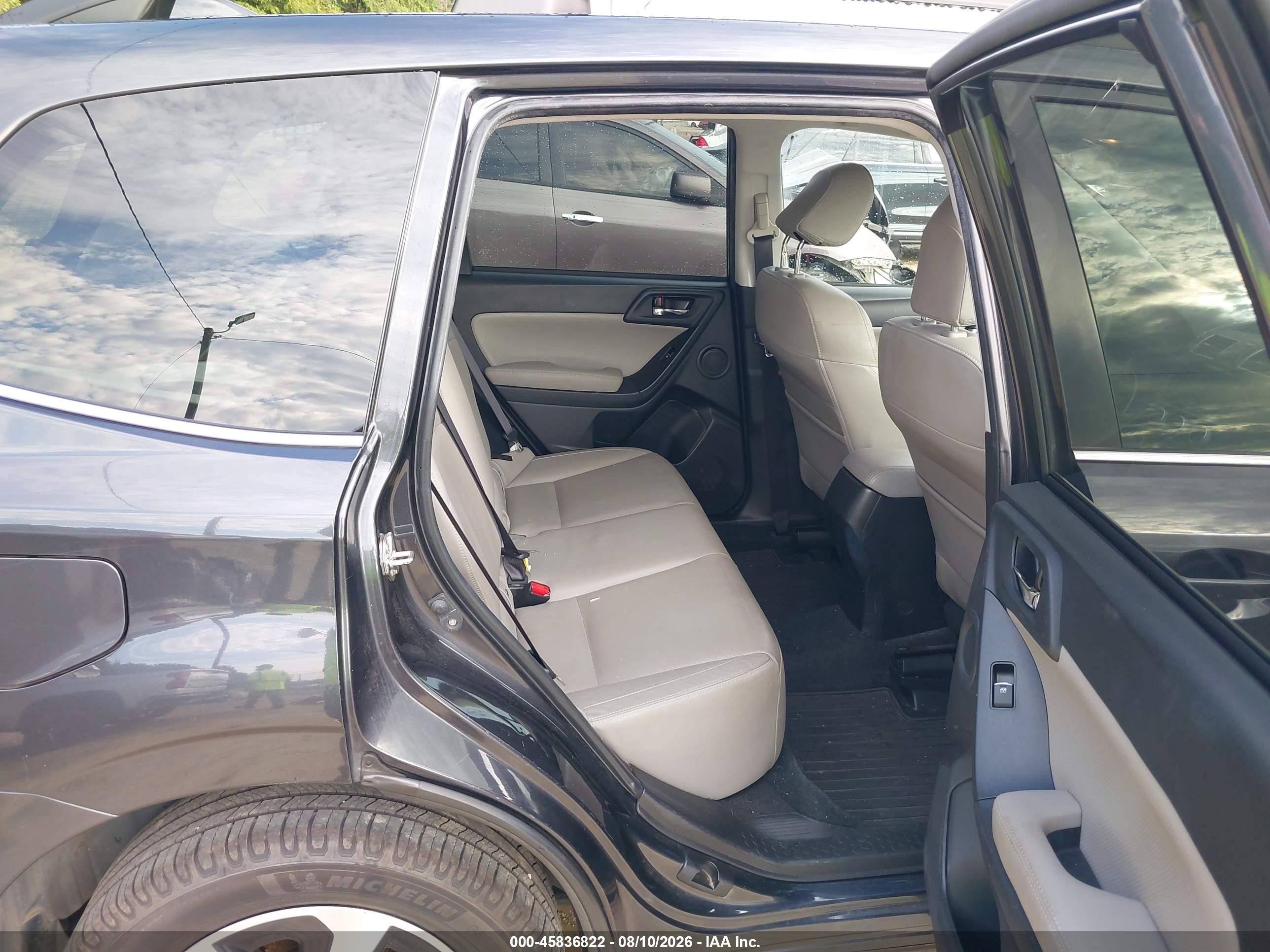 2017 Subaru Forester 2.5i Limited Black vin: JF2SJARCXHH528961