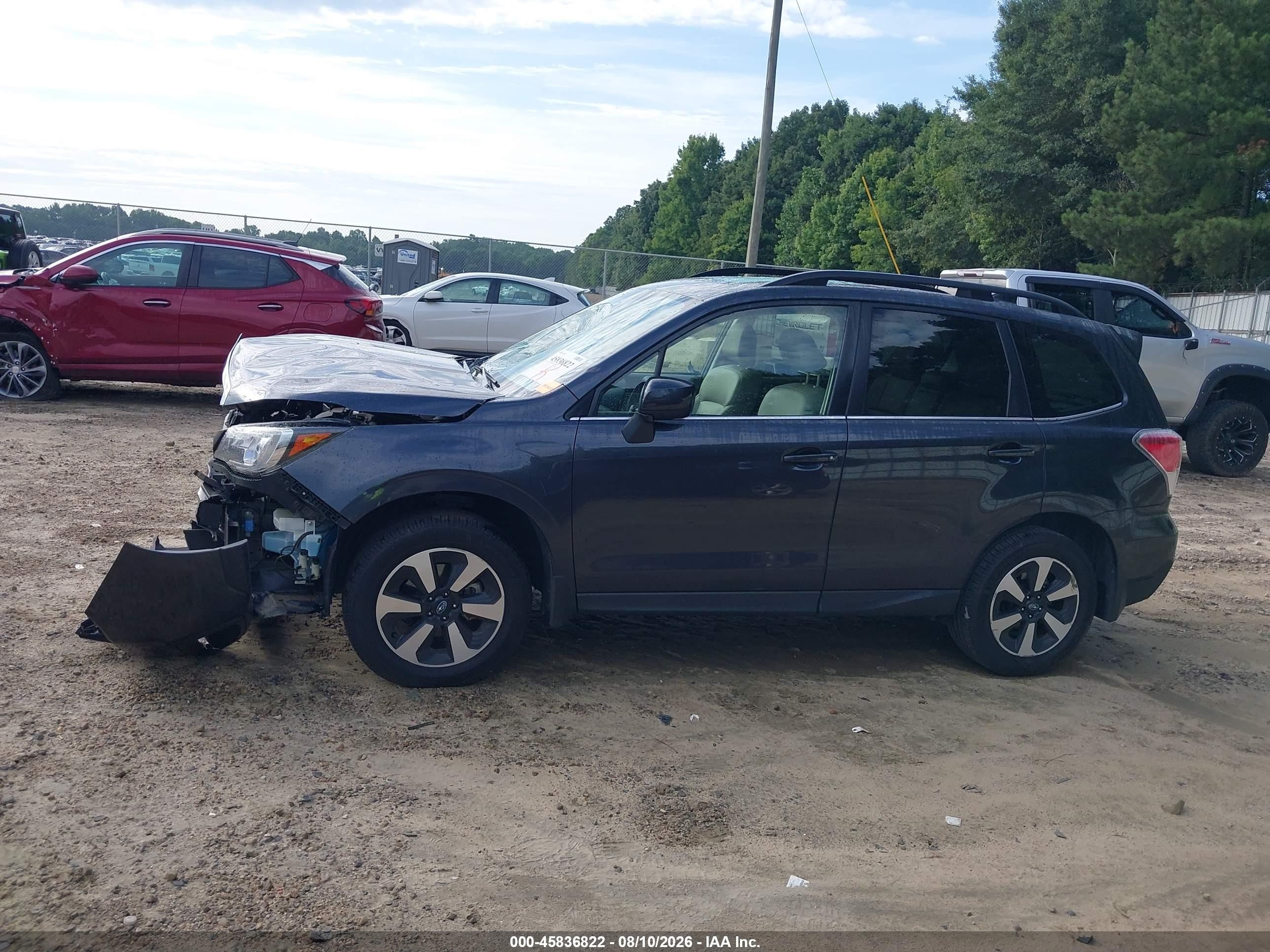 2017 Subaru Forester 2.5i Limited Black vin: JF2SJARCXHH528961