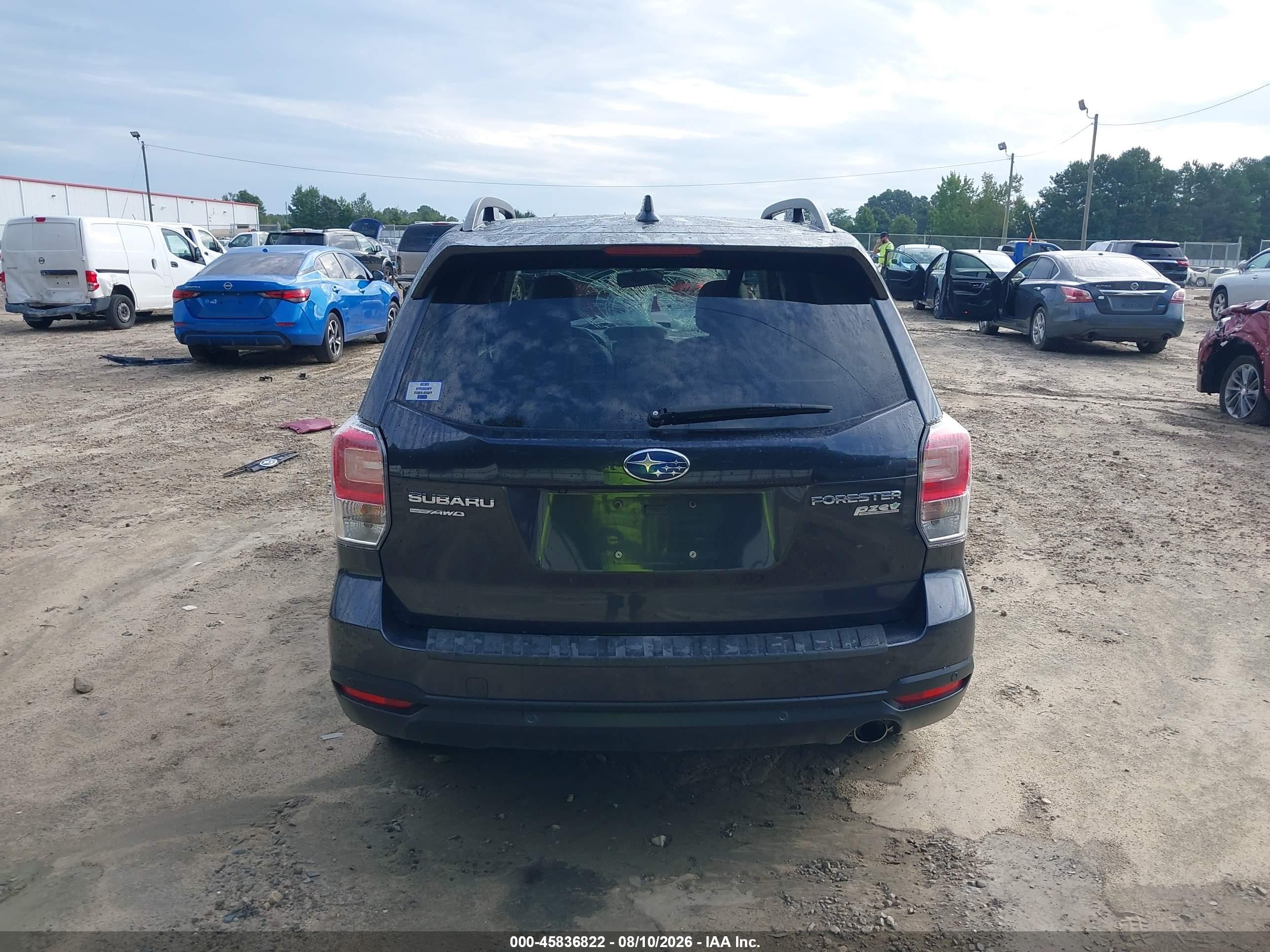 2017 Subaru Forester 2.5i Limited Black vin: JF2SJARCXHH528961