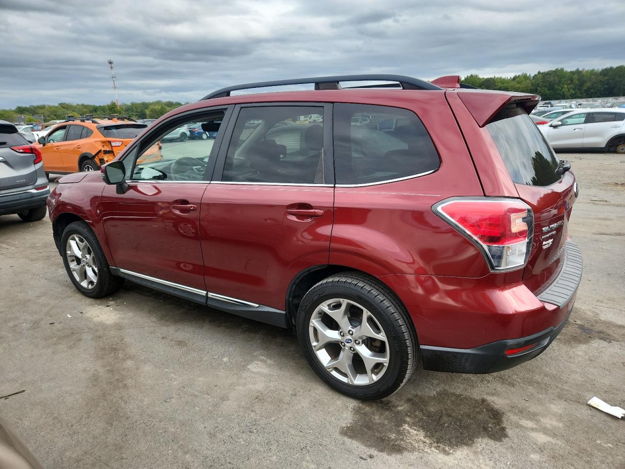2017 Subaru Forester 2.5i Touring Red vin: JF2SJATC6HH506030