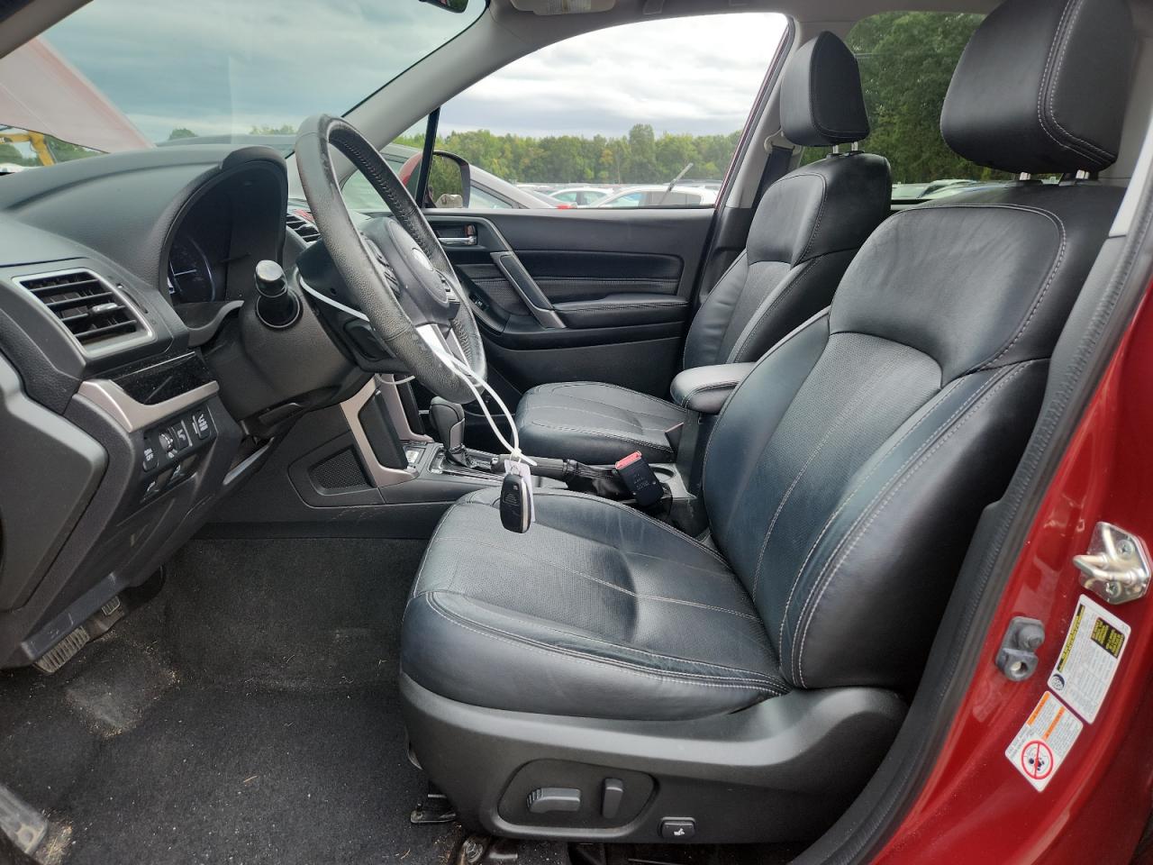 2017 Subaru Forester 2.5i Touring Red vin: JF2SJATC6HH506030