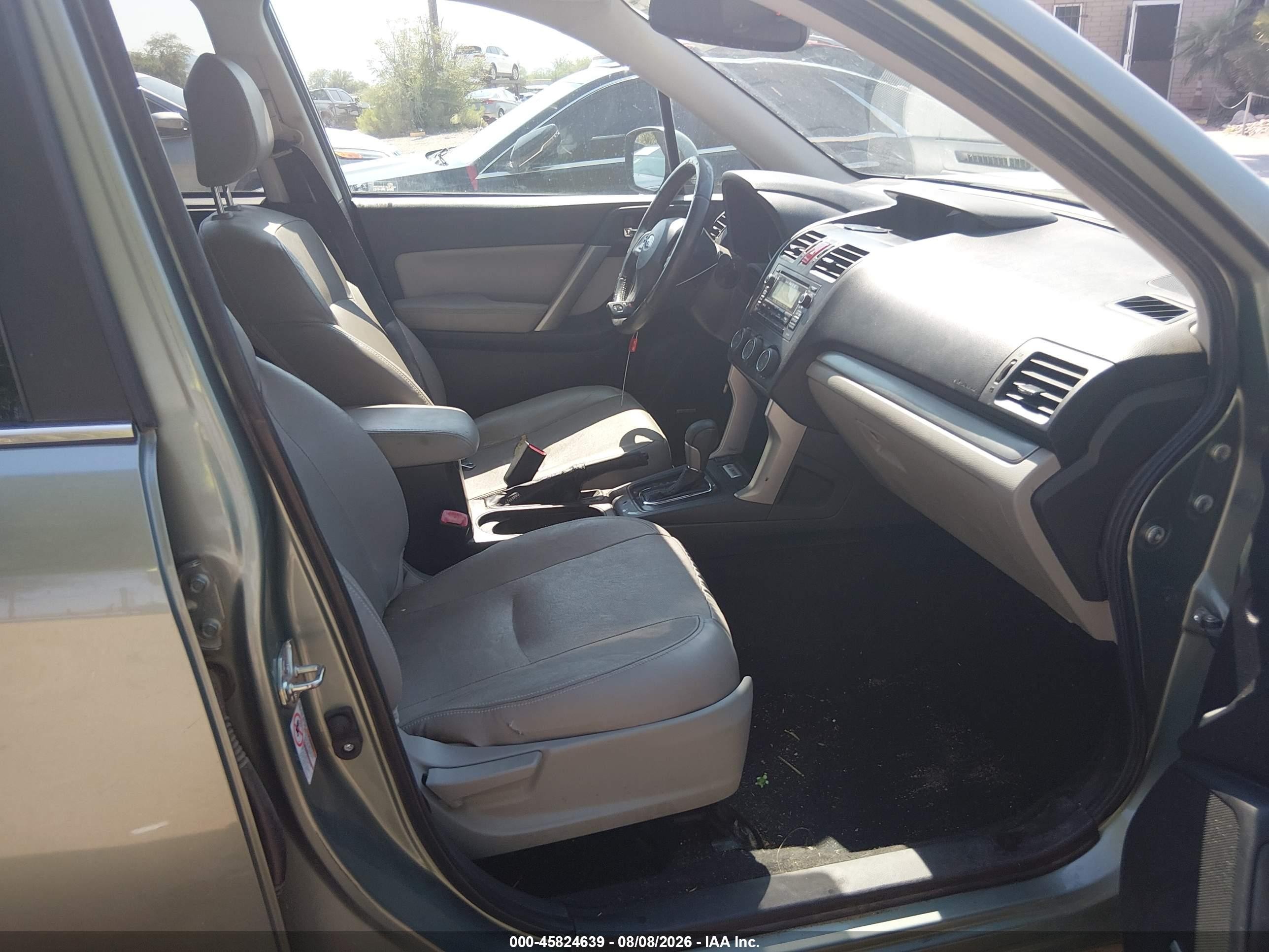 2015 Subaru Forester 2.5i Touring Green vin: JF2SJAUC3FH425465