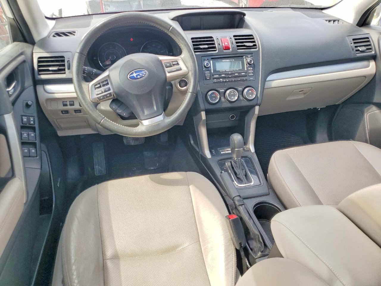 2015 Subaru Forester 2.5i Touring White vin: JF2SJAUC3FH457025