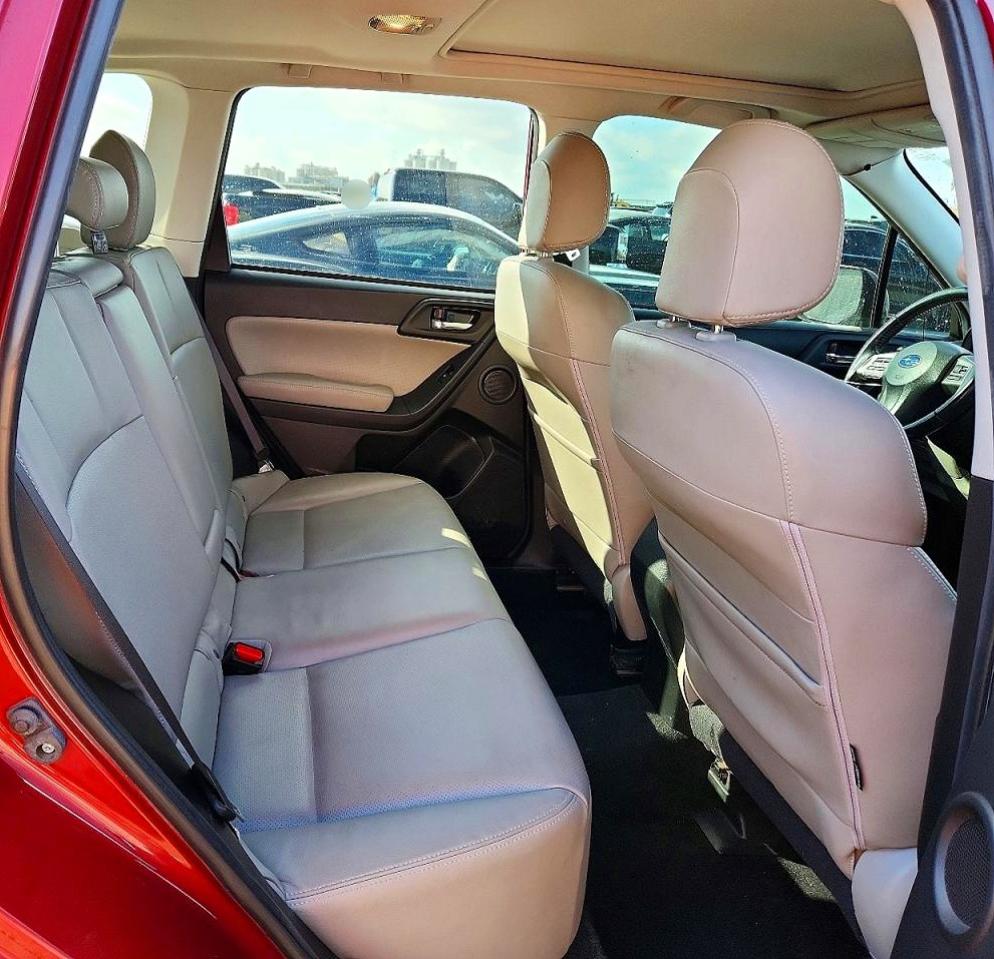 2015 Subaru Forester 2.5i Touring Red vin: JF2SJAUC3FH541104