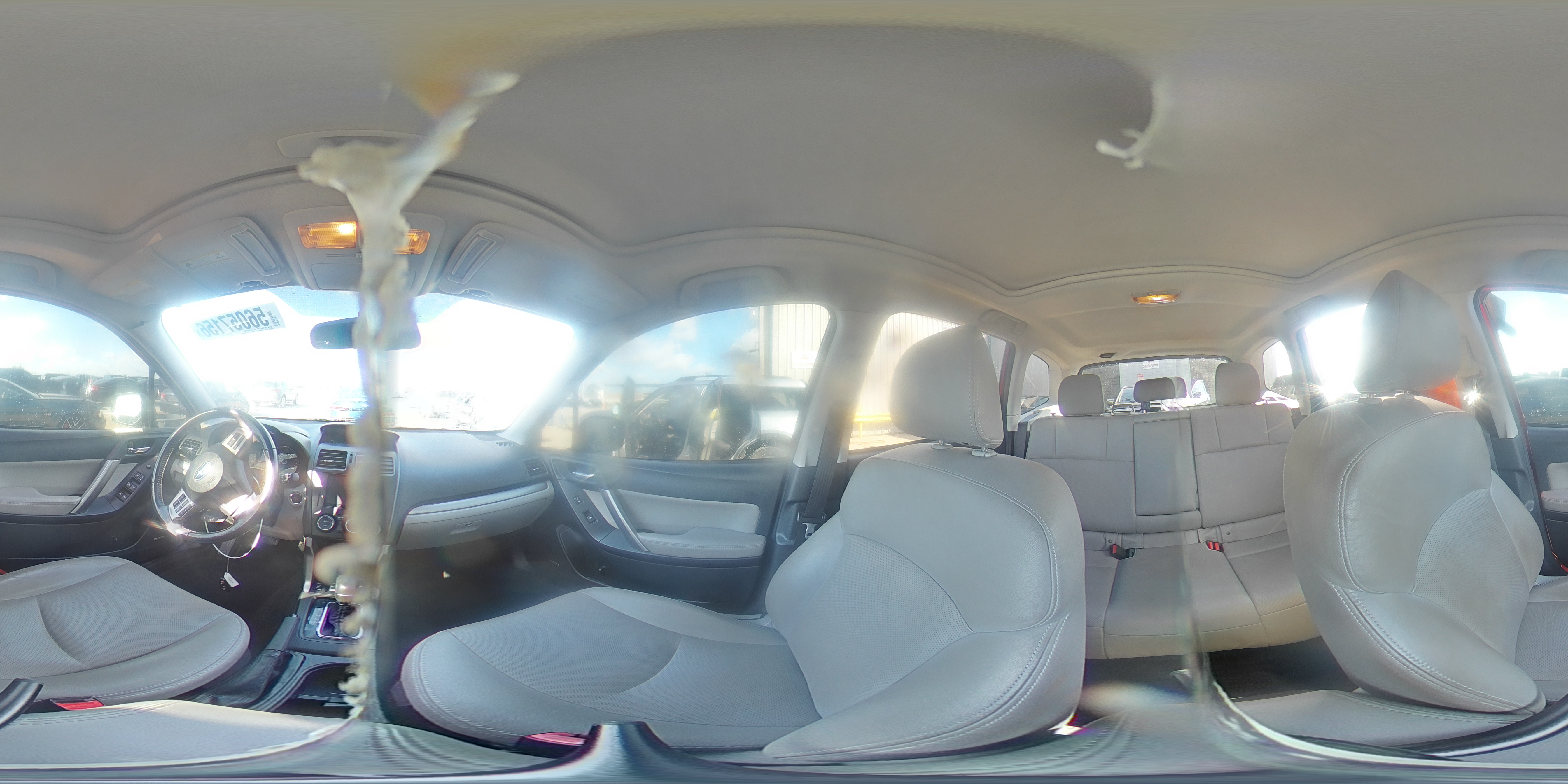 2015 Subaru Forester 2.5i Touring Red vin: JF2SJAUC3FH541104