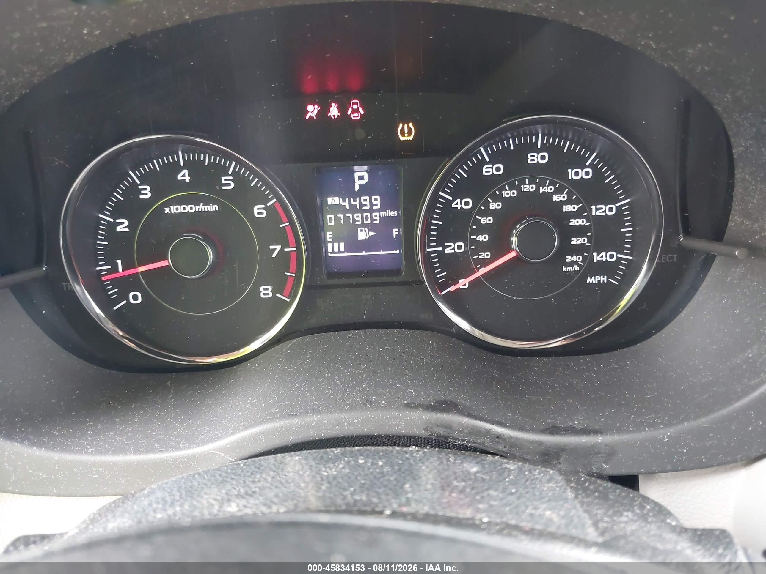 2015 Subaru Forester 2.5i Touring Blue vin: JF2SJAUC4FH445854