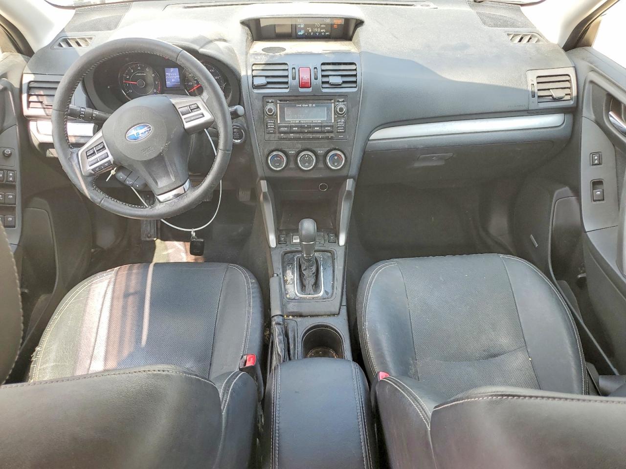 2015 Subaru Forester 2.5i Touring Silver vin: JF2SJAUC4FH452822