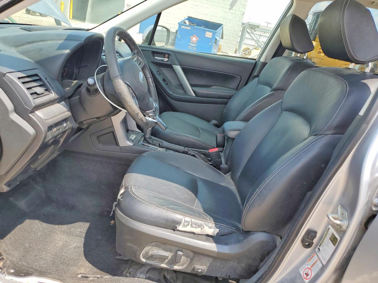 2015 Subaru Forester 2.5i Touring Silver vin: JF2SJAUC4FH452822