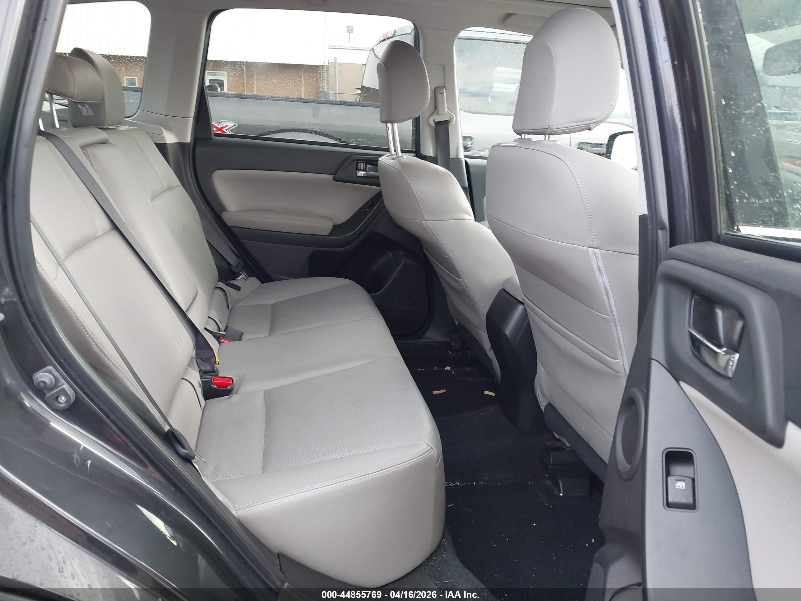 2015 Subaru Forester 2.5i Touring Blue vin: JF2SJAUC4FH468499