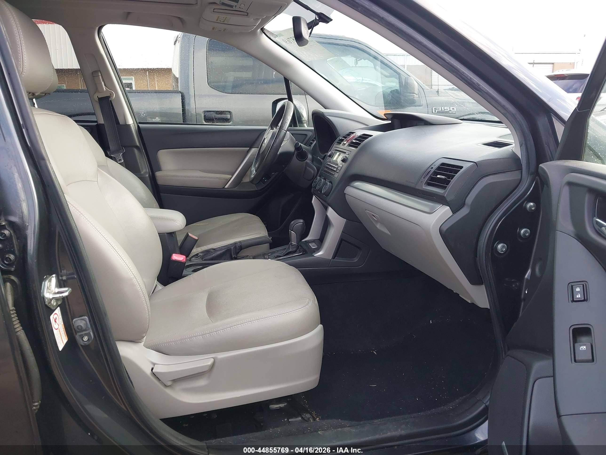 2015 Subaru Forester 2.5i Touring Blue vin: JF2SJAUC4FH468499
