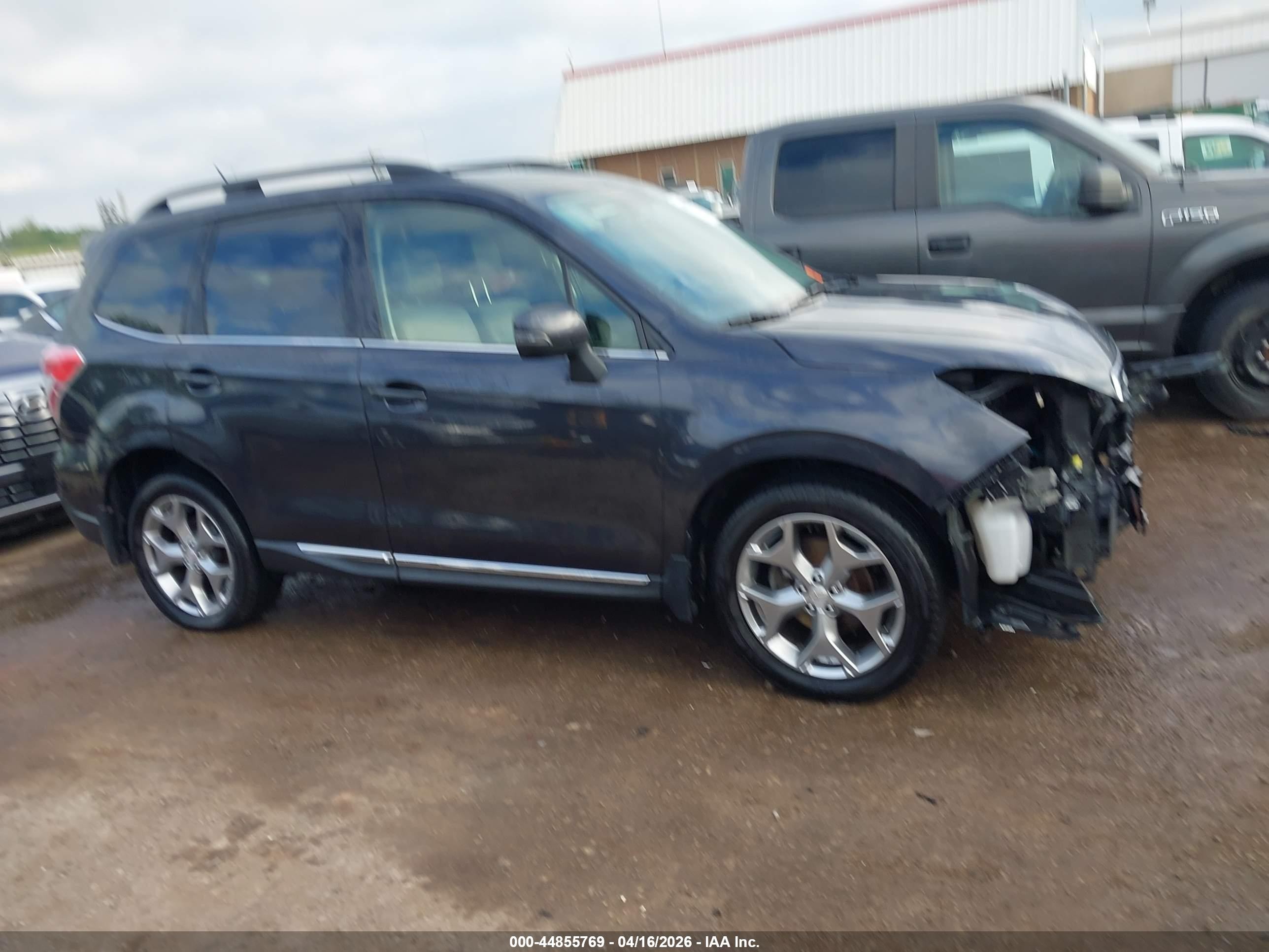 2015 Subaru Forester 2.5i Touring Blue vin: JF2SJAUC4FH468499