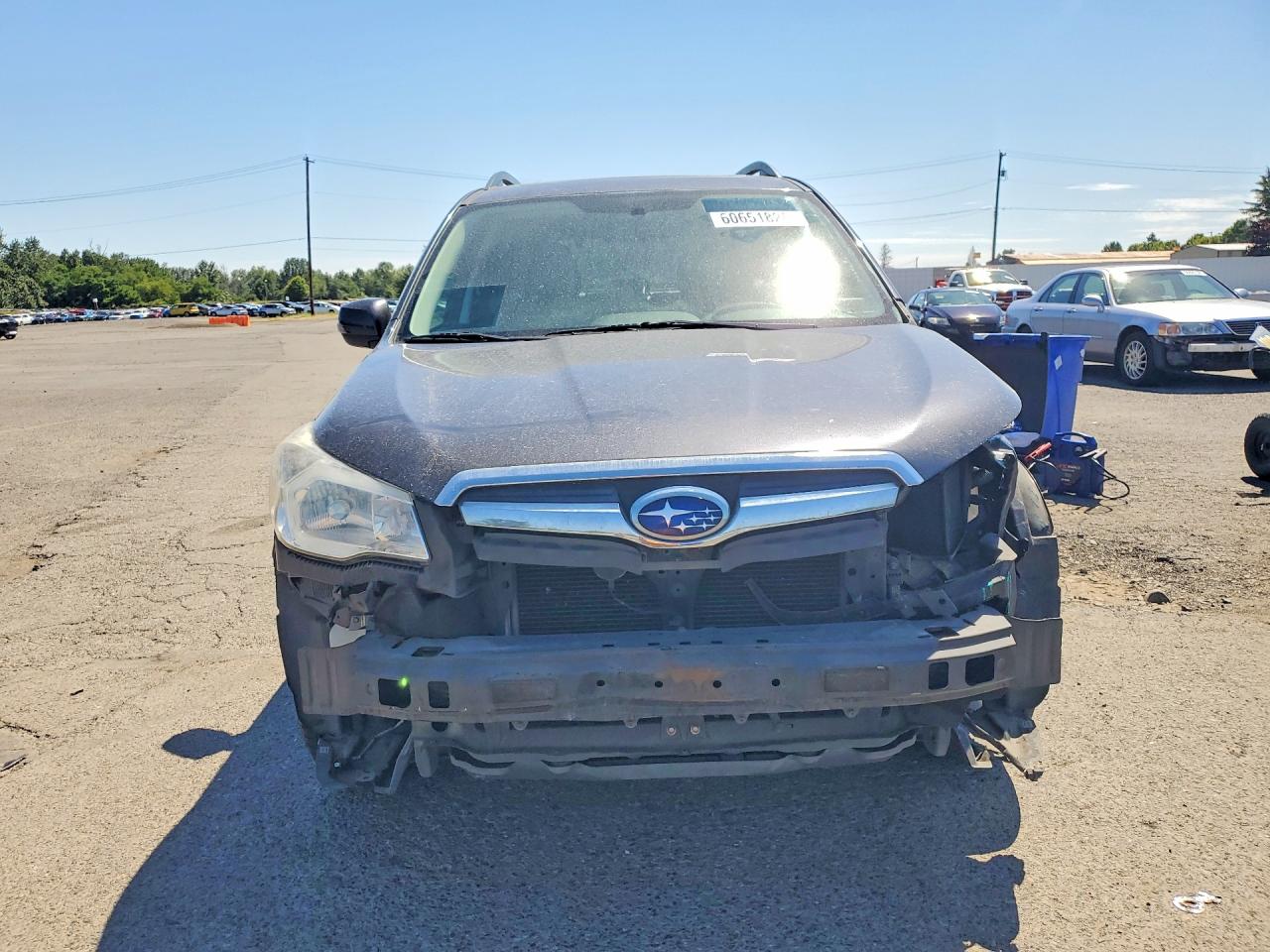2015 Subaru Forester 2.5i Touring Blue vin: JF2SJAUC4FH553889