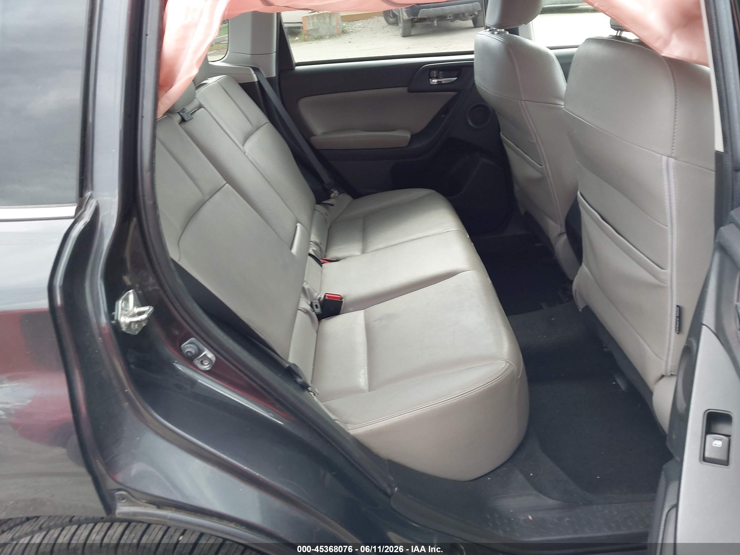 2015 Subaru Forester 2.5i Touring Gray vin: JF2SJAUC5FH411731