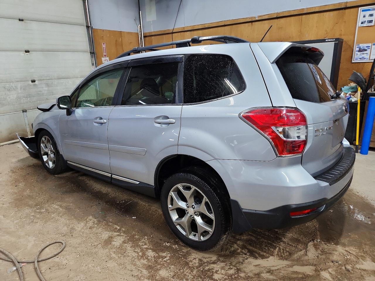 2015 Subaru Forester 2.5i Touring Серебряный vin: JF2SJAUC5FH501767