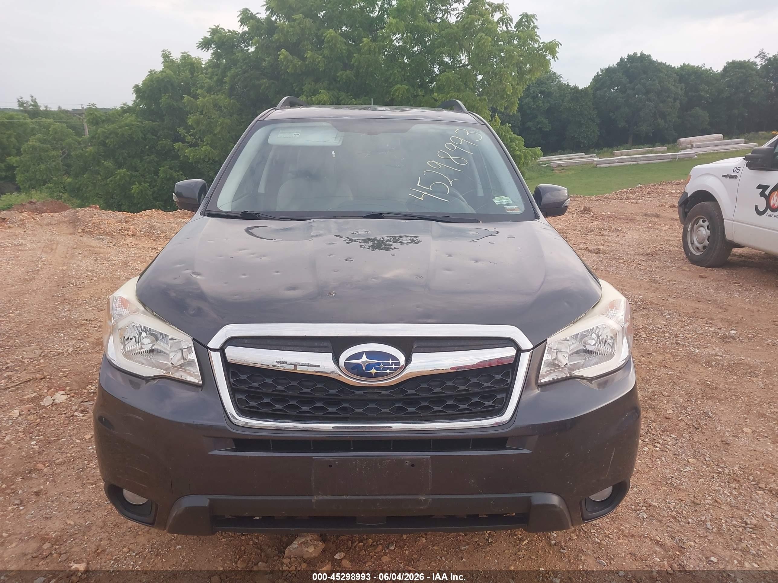 2015 Subaru Forester 2.5i Touring Серый vin: JF2SJAUC6FH820997
