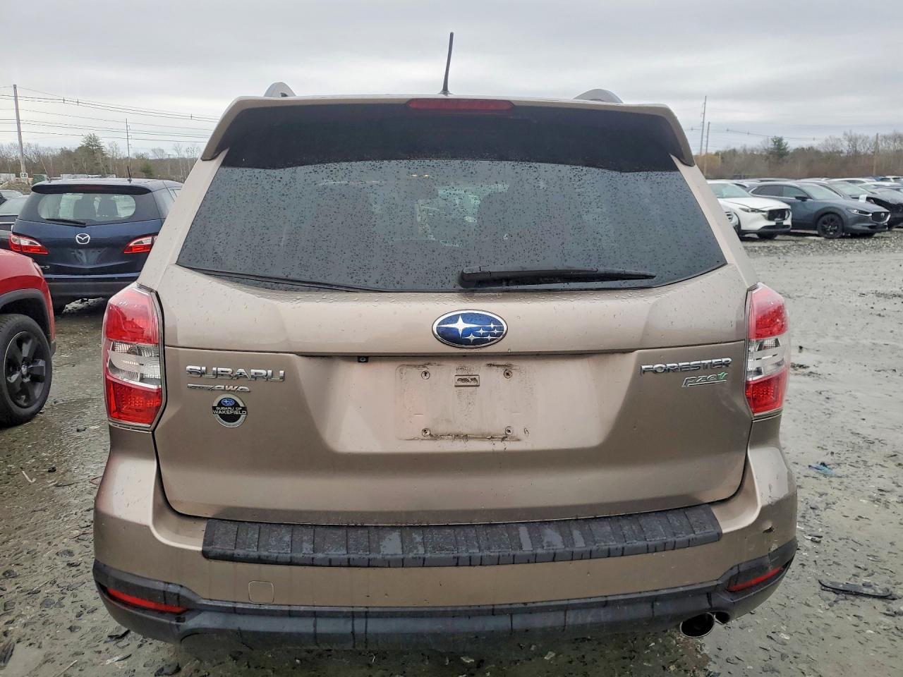 2015 Subaru Forester 2.5i Touring Brown vin: JF2SJAUC8FH412386