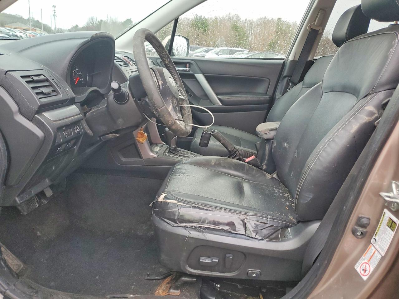 2015 Subaru Forester 2.5i Touring Brown vin: JF2SJAUC8FH412386