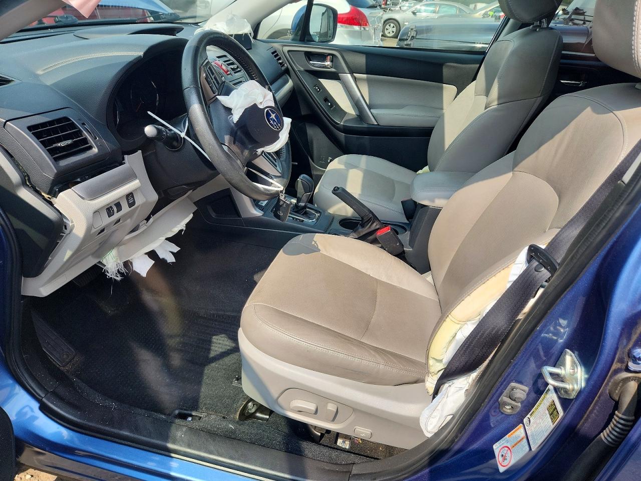2015 Subaru Forester 2.5i Touring Blue vin: JF2SJAUC8FH562689
