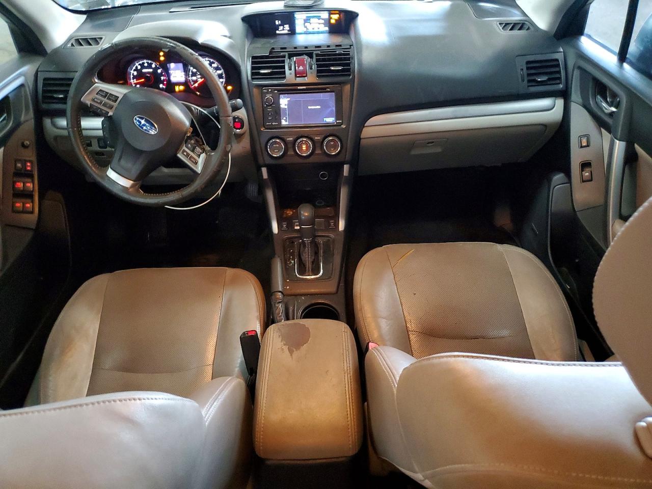 2015 Subaru Forester 2.5i Touring Green vin: JF2SJAWC0FH411763