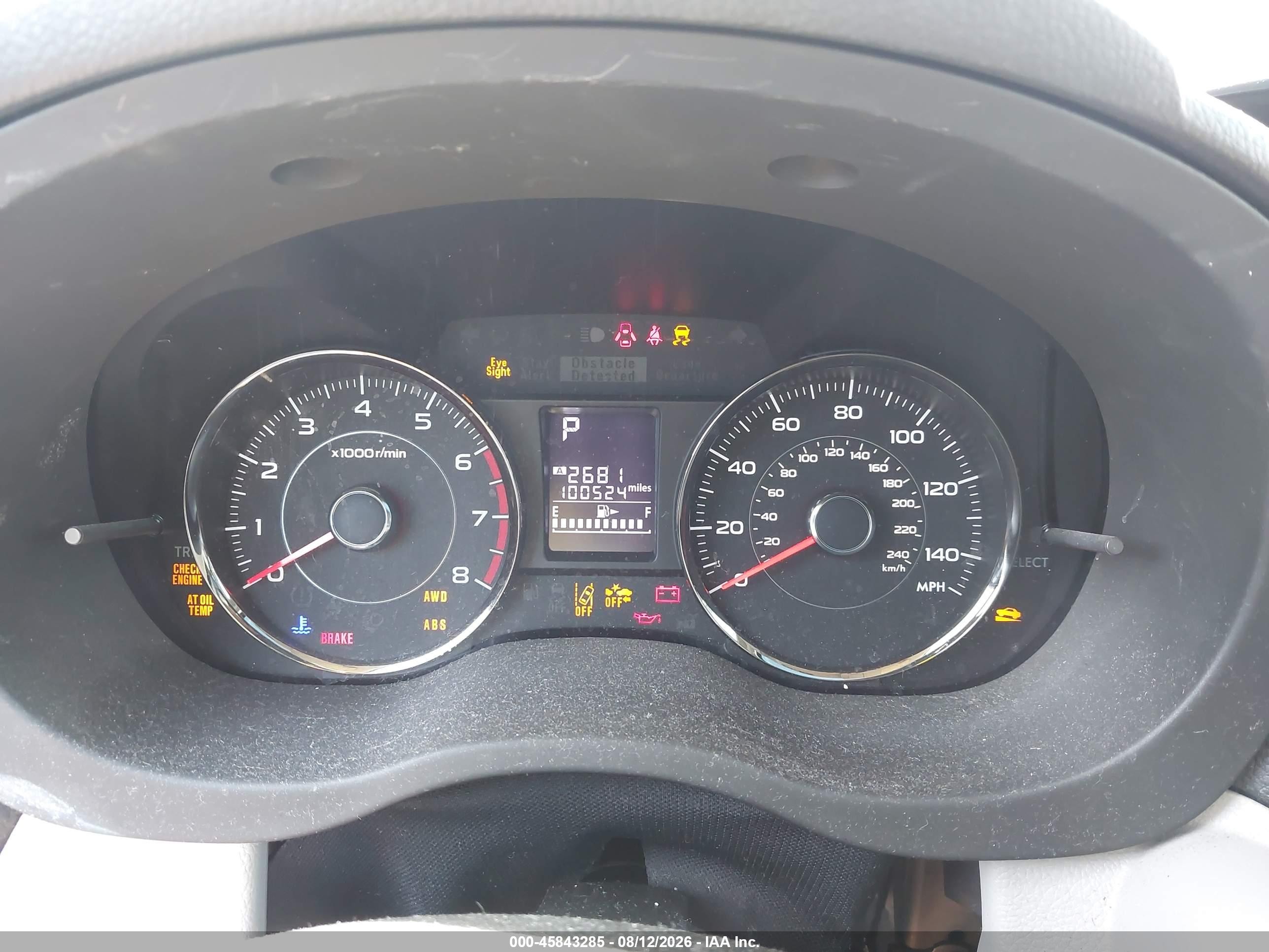 2015 Subaru Forester 2.5i Touring Черный vin: JF2SJAWC0FH505562