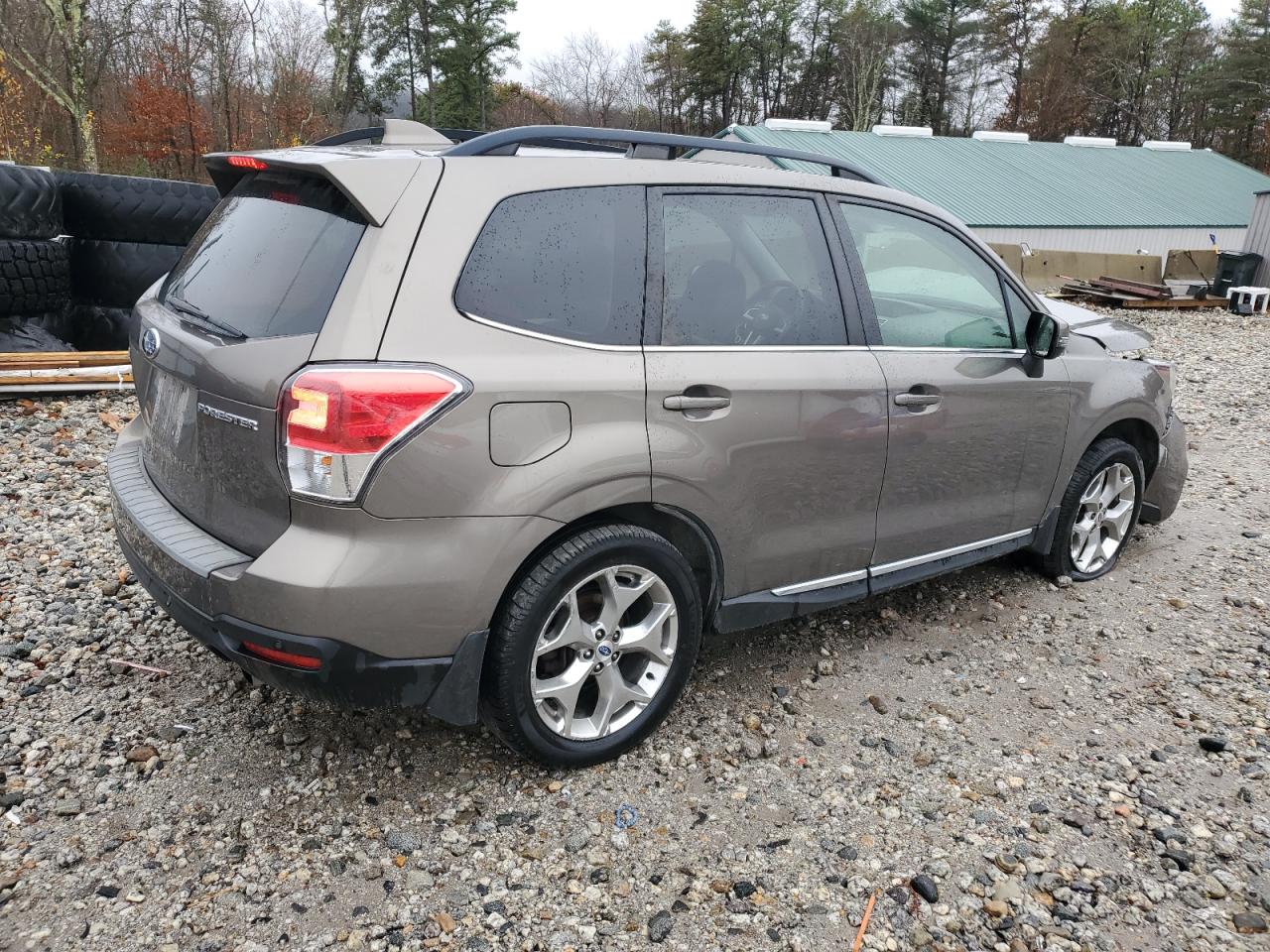 2018 Subaru Forester 2.5i Touring Brown vin: JF2SJAWC0JH474371