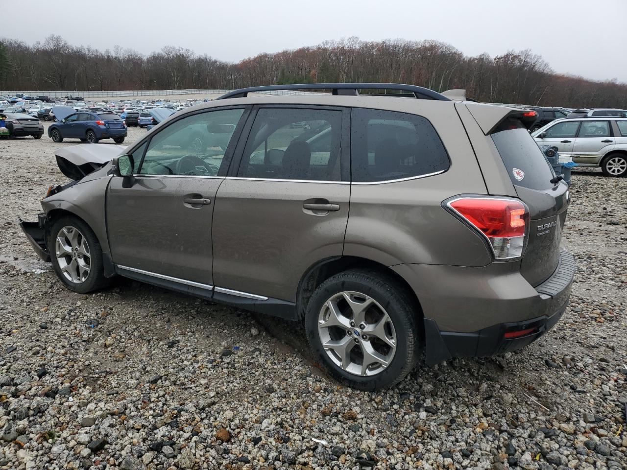 2018 Subaru Forester 2.5i Touring Brown vin: JF2SJAWC0JH474371