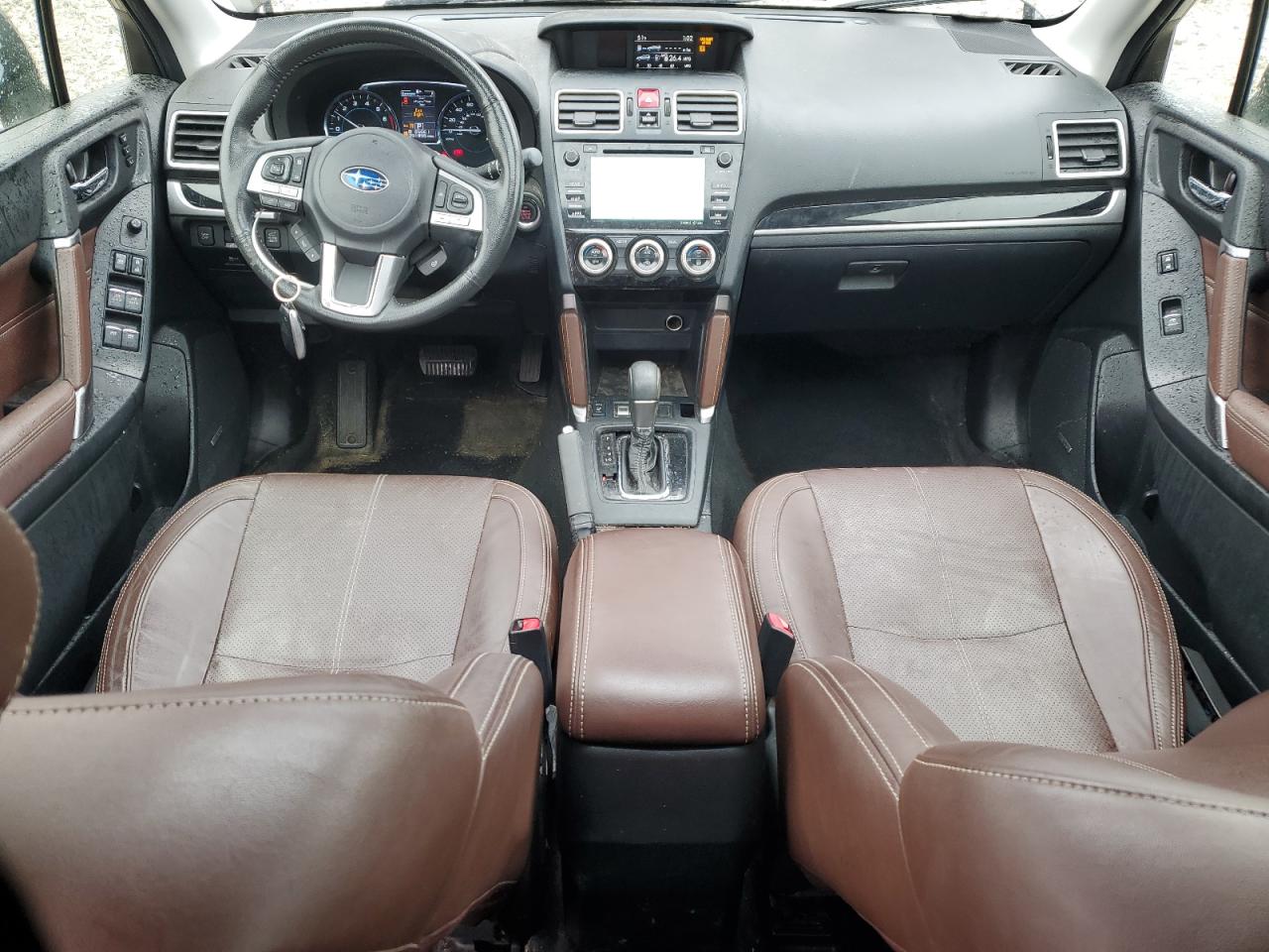 2018 Subaru Forester 2.5i Touring Brown vin: JF2SJAWC0JH474371