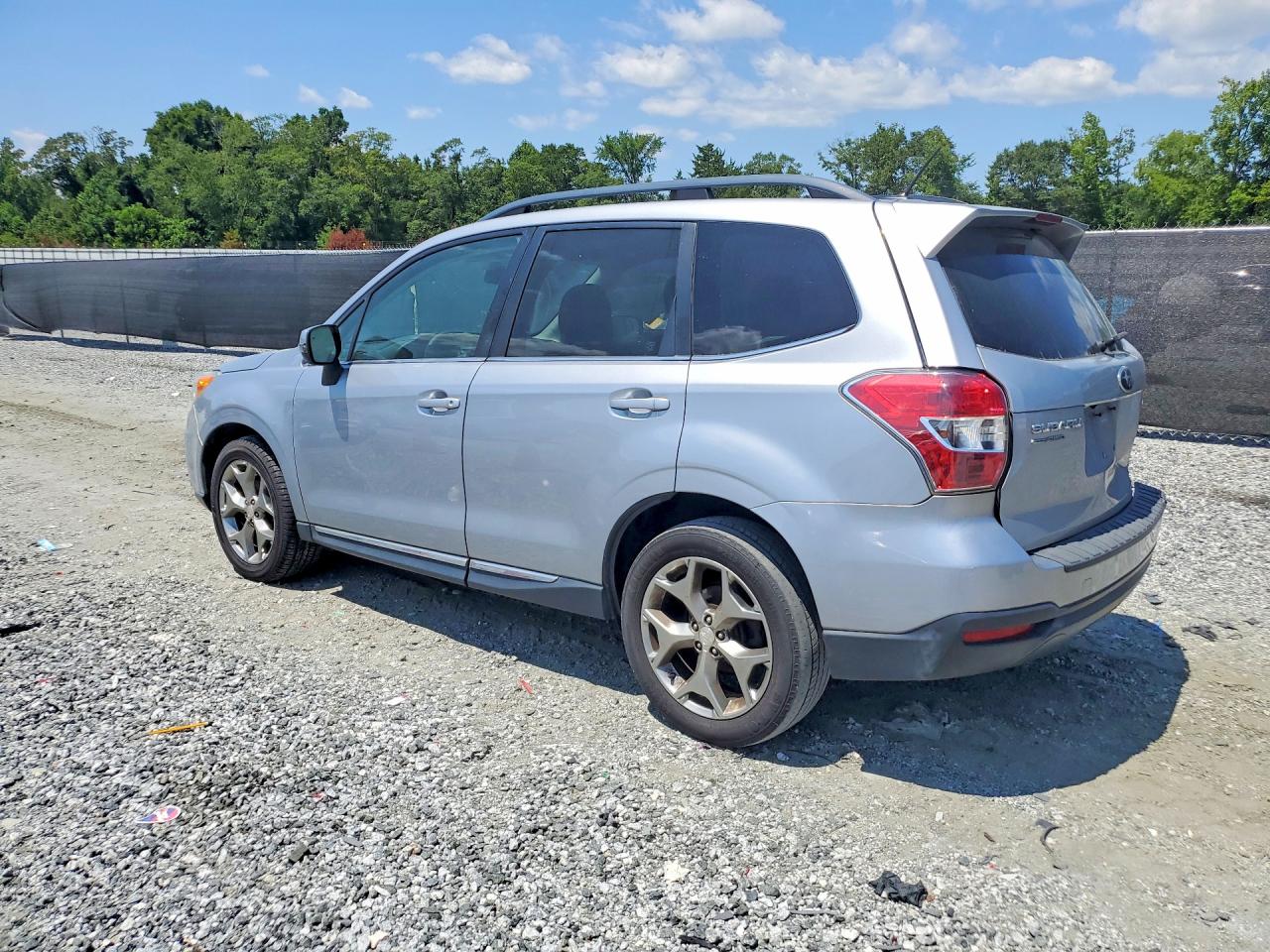 2015 Subaru Forester 2.5i Touring Серебряный vin: JF2SJAWC1FH829944