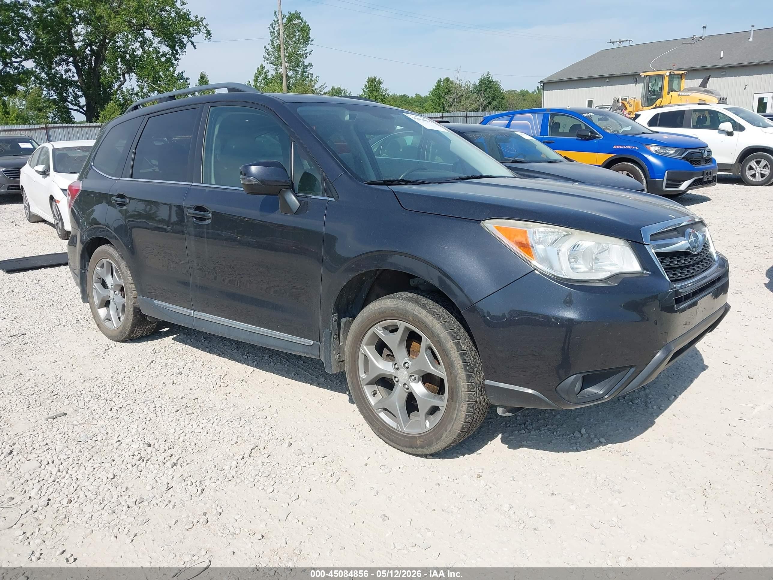 2015 Subaru Forester 2.5i Touring Dark Blue vin: JF2SJAWC2FH446983