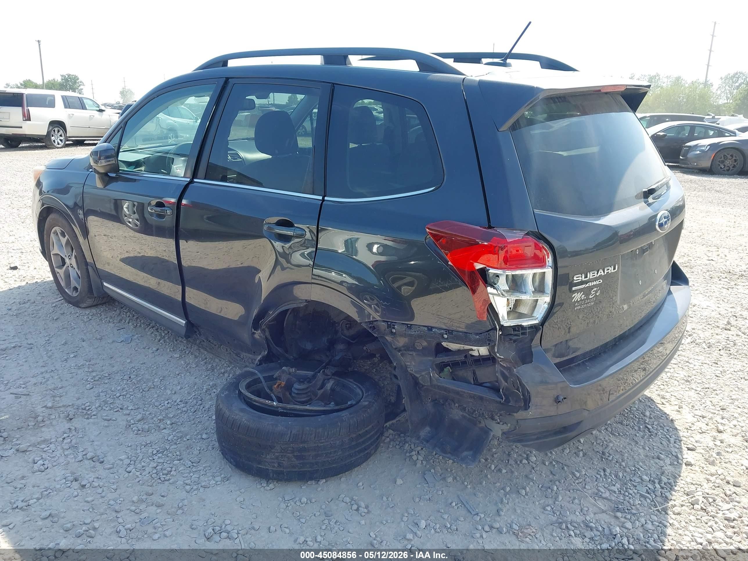 2015 Subaru Forester 2.5i Touring Dark Blue vin: JF2SJAWC2FH446983
