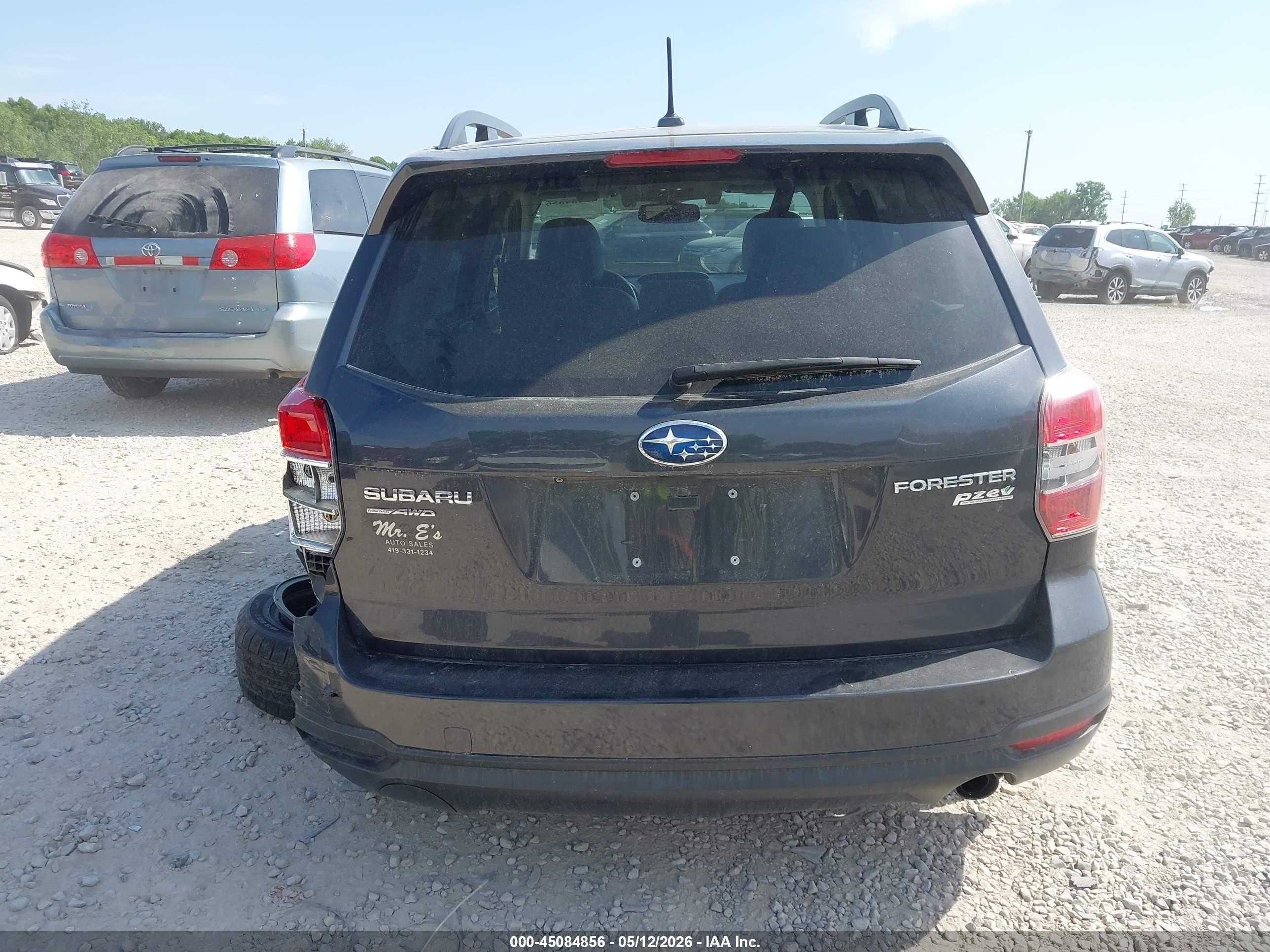 2015 Subaru Forester 2.5i Touring Dark Blue vin: JF2SJAWC2FH446983
