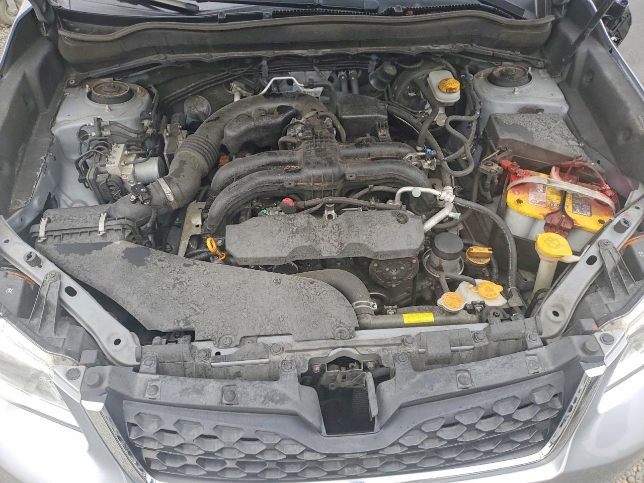 2015 Subaru Forester 2.5i Touring Серебряный vin: JF2SJAWC2FH826874