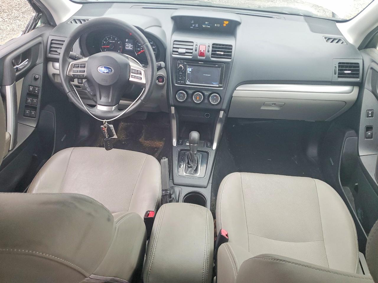 2015 Subaru Forester 2.5i Touring Серебряный vin: JF2SJAWC2FH826874