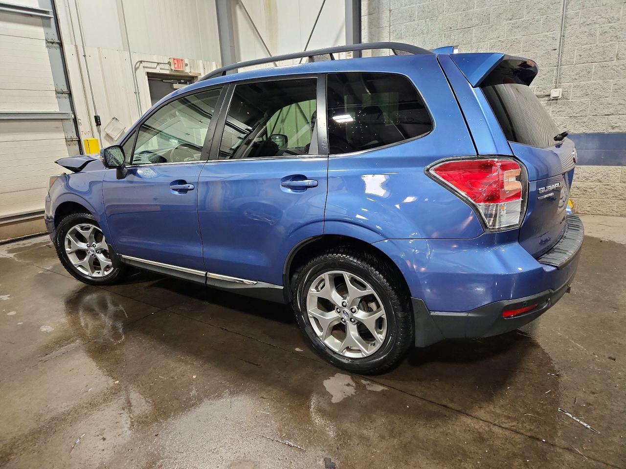 2017 Subaru Forester 2.5i Touring Blue vin: JF2SJAWC2HH483759