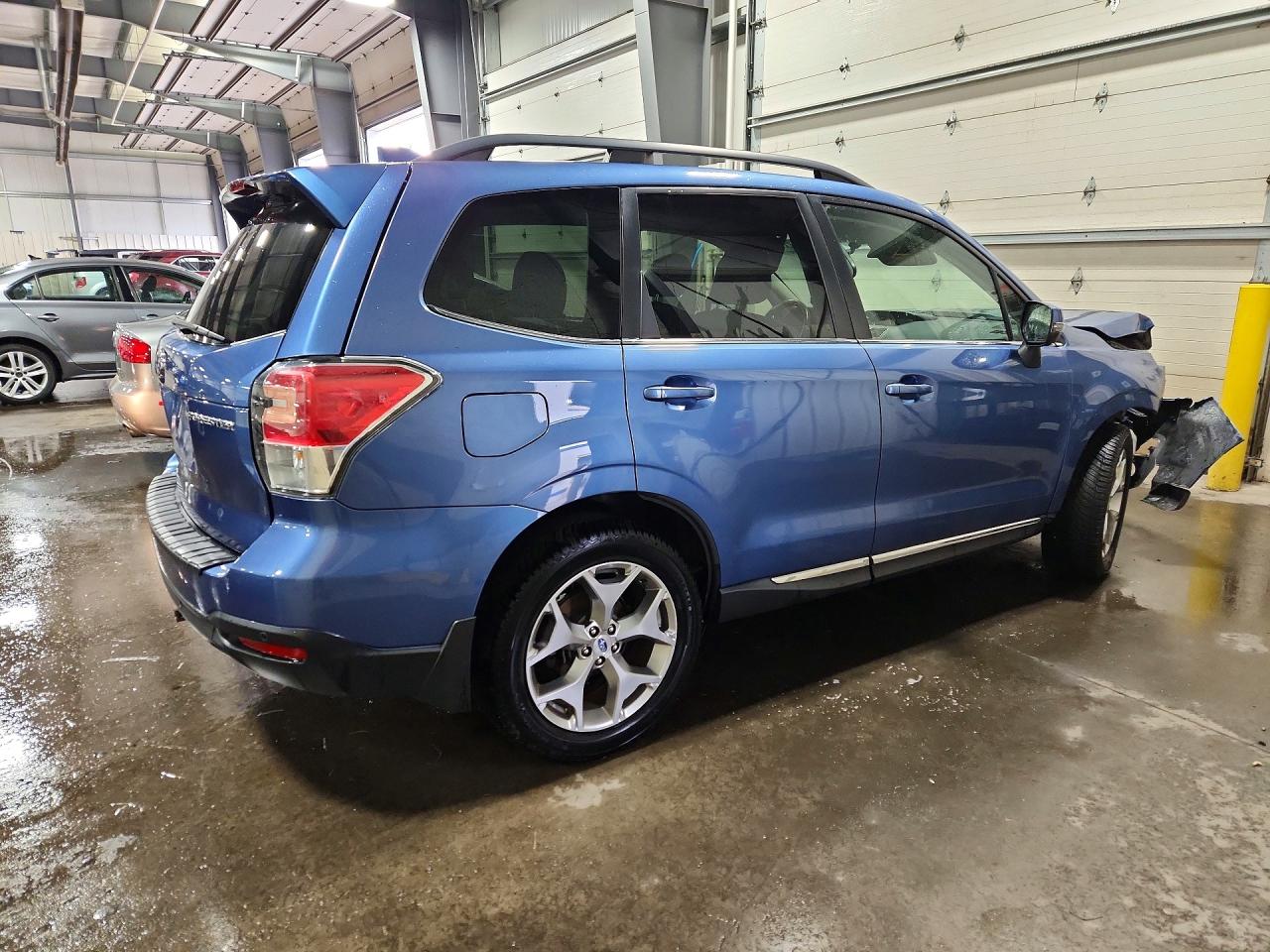 2017 Subaru Forester 2.5i Touring Blue vin: JF2SJAWC2HH483759