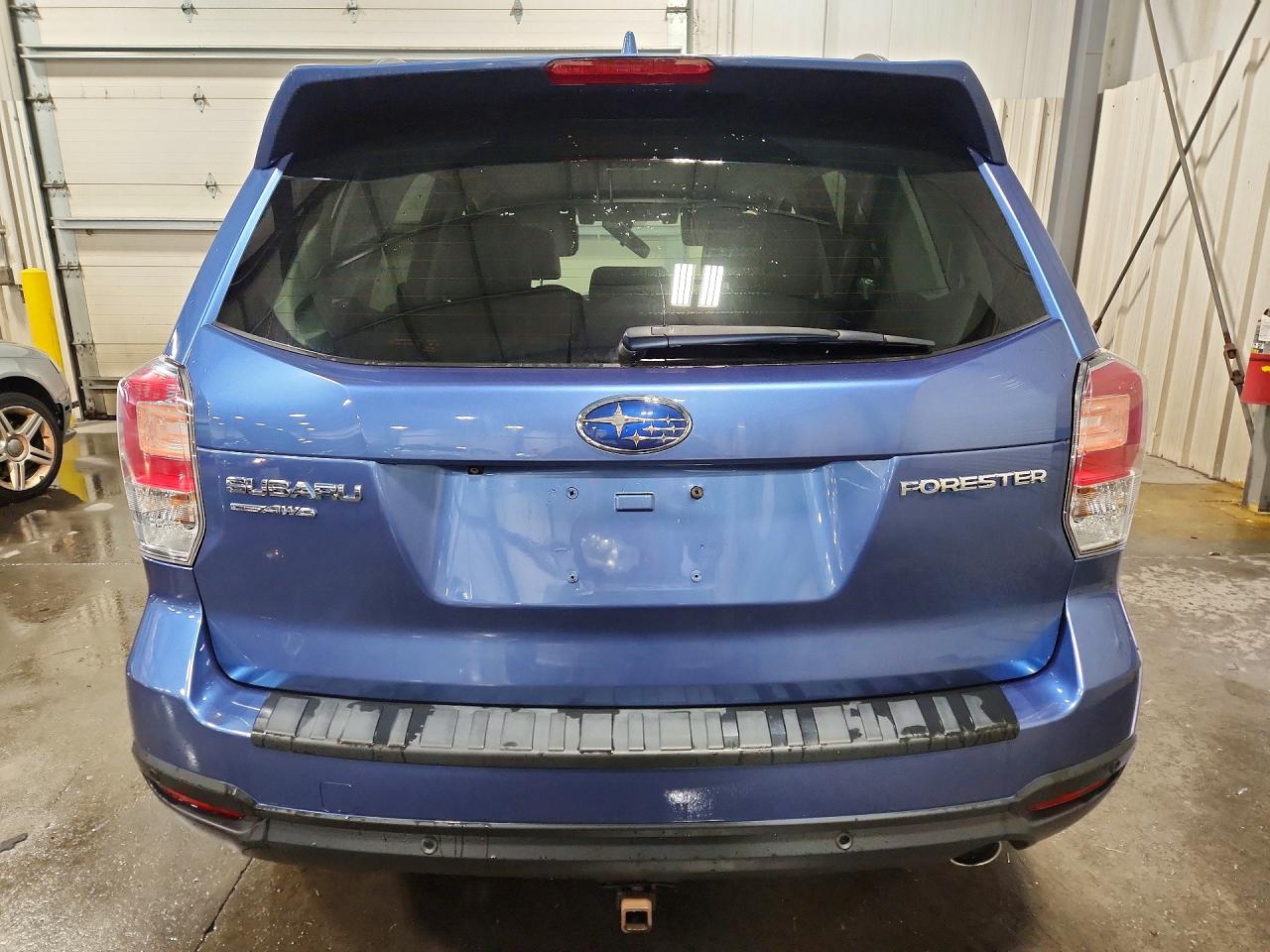 2017 Subaru Forester 2.5i Touring Blue vin: JF2SJAWC2HH483759