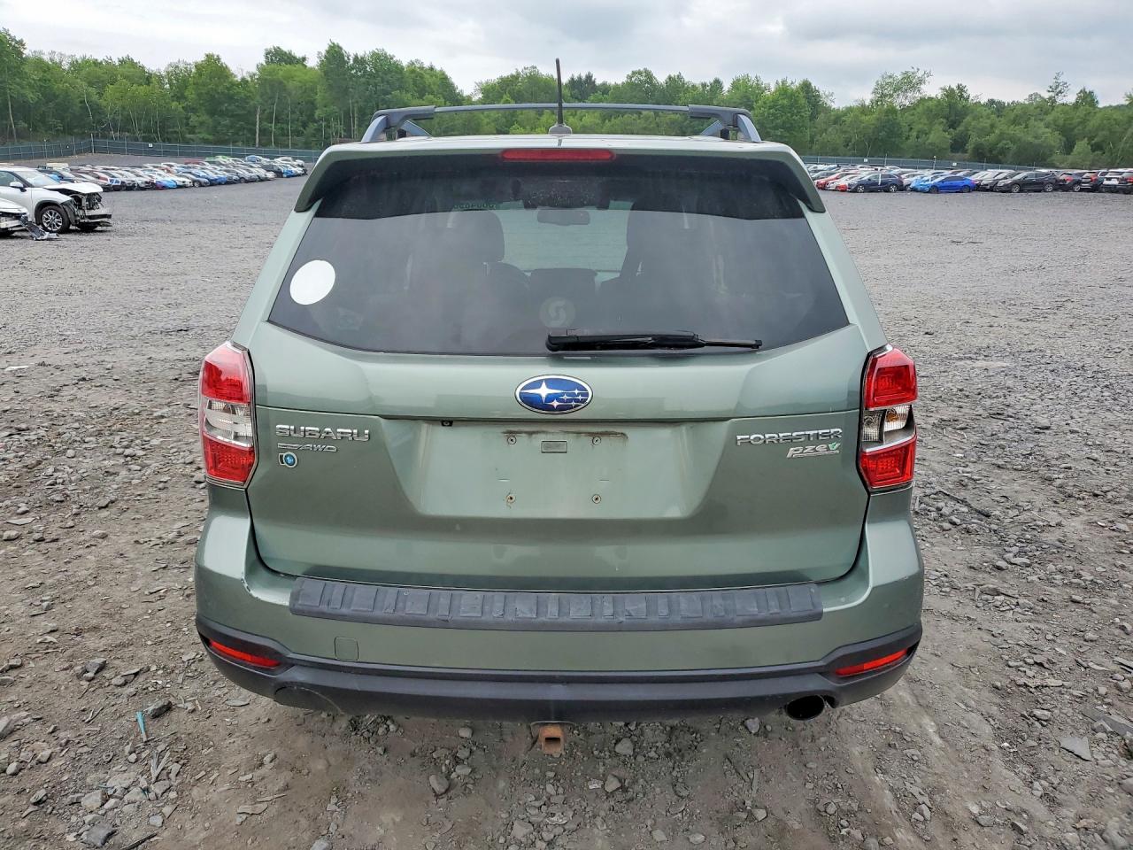 2015 Subaru Forester 2.5i Touring Зеленый vin: JF2SJAWC3FH451111