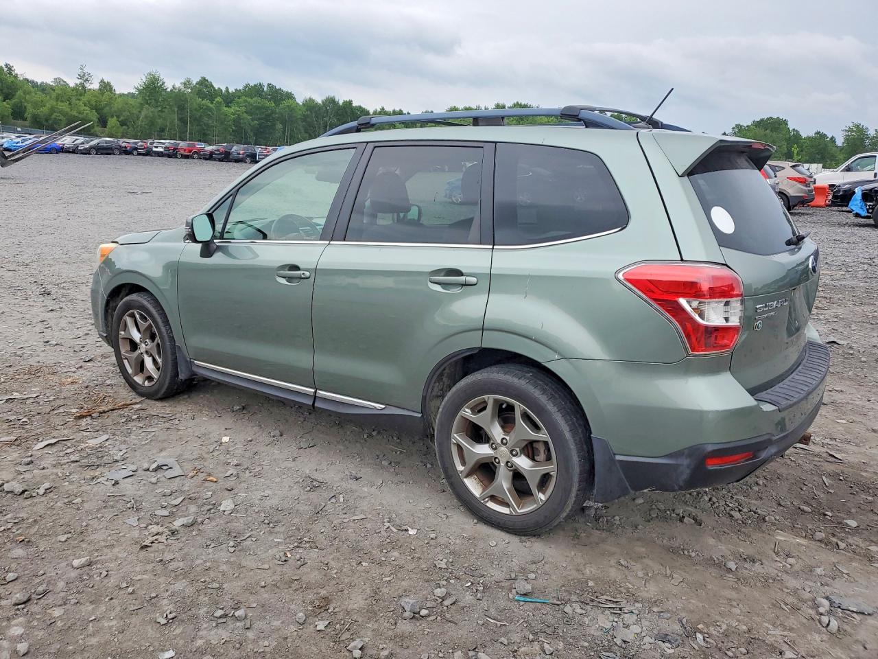 2015 Subaru Forester 2.5i Touring Зеленый vin: JF2SJAWC3FH451111