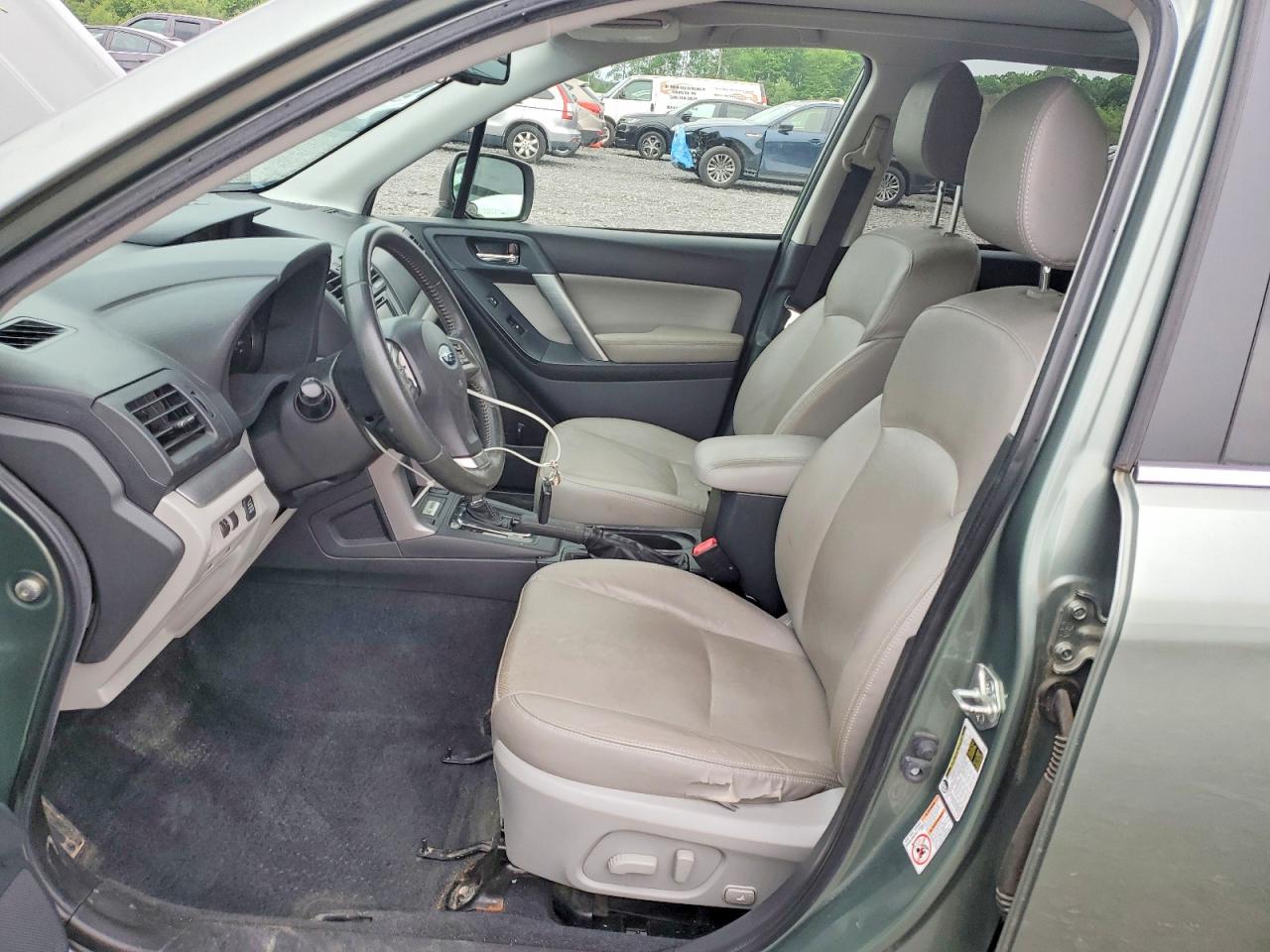 2015 Subaru Forester 2.5i Touring Зеленый vin: JF2SJAWC3FH451111