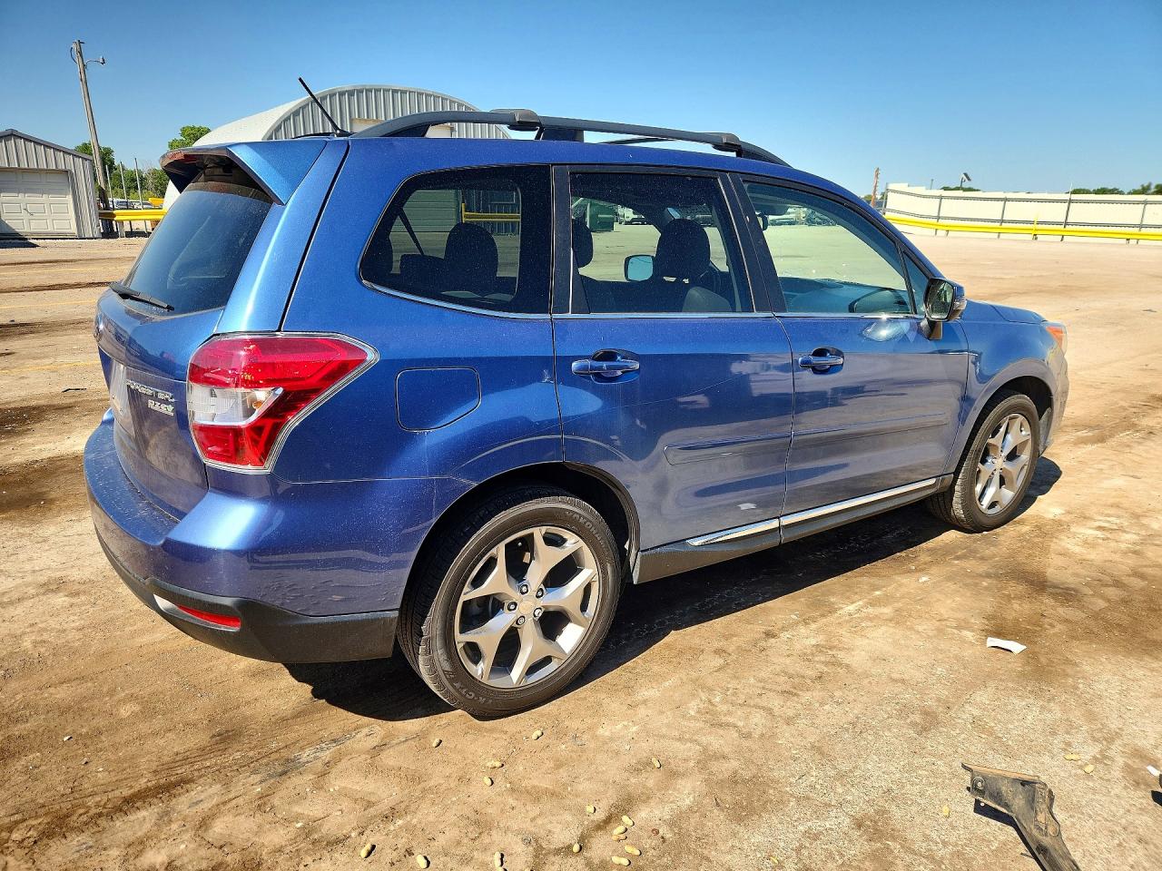 2015 Subaru Forester 2.5i Touring Blue vin: JF2SJAWC3FH598383