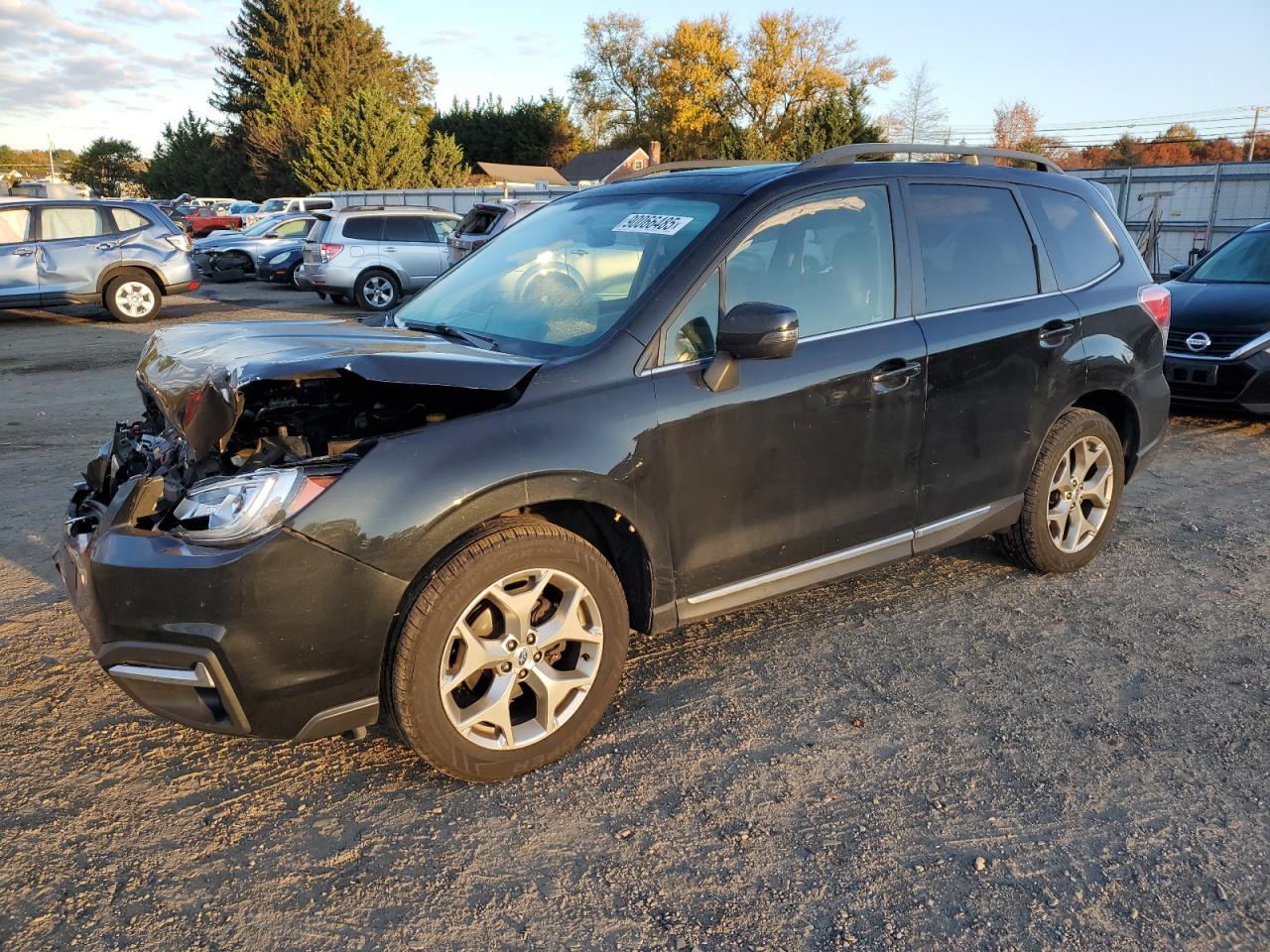 2017 Subaru Forester 2.5i Touring Black vin: JF2SJAWC3HH469286