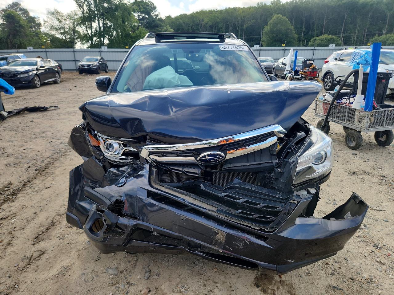 2018 Subaru Forester 2.5i Touring Charcoal vin: JF2SJAWC3JH472047