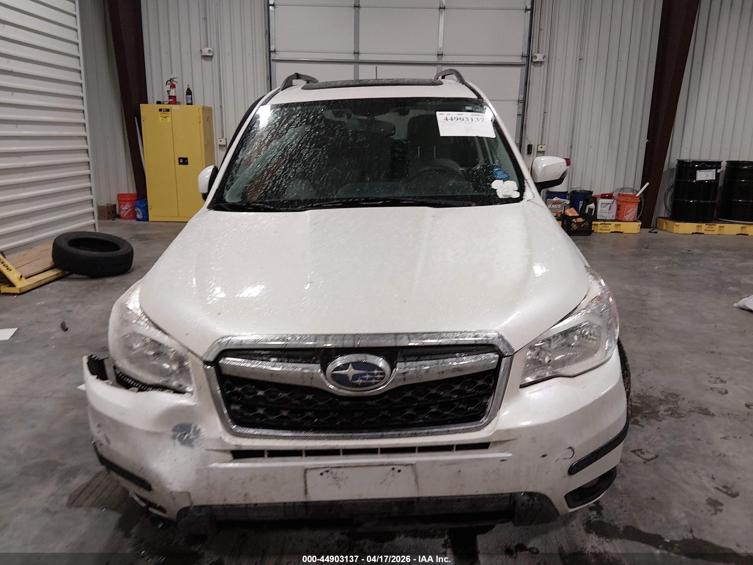 2015 Subaru Forester 2.5i Touring Белый vin: JF2SJAWC4FH839884