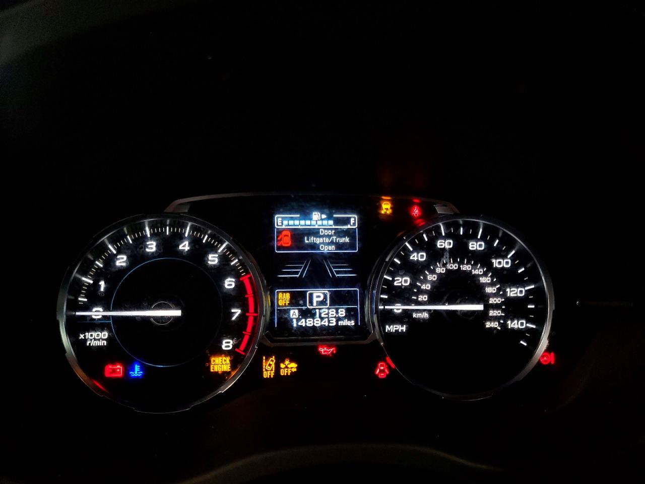2017 Subaru Forester 2.5i Touring Серый vin: JF2SJAWC4HH430559