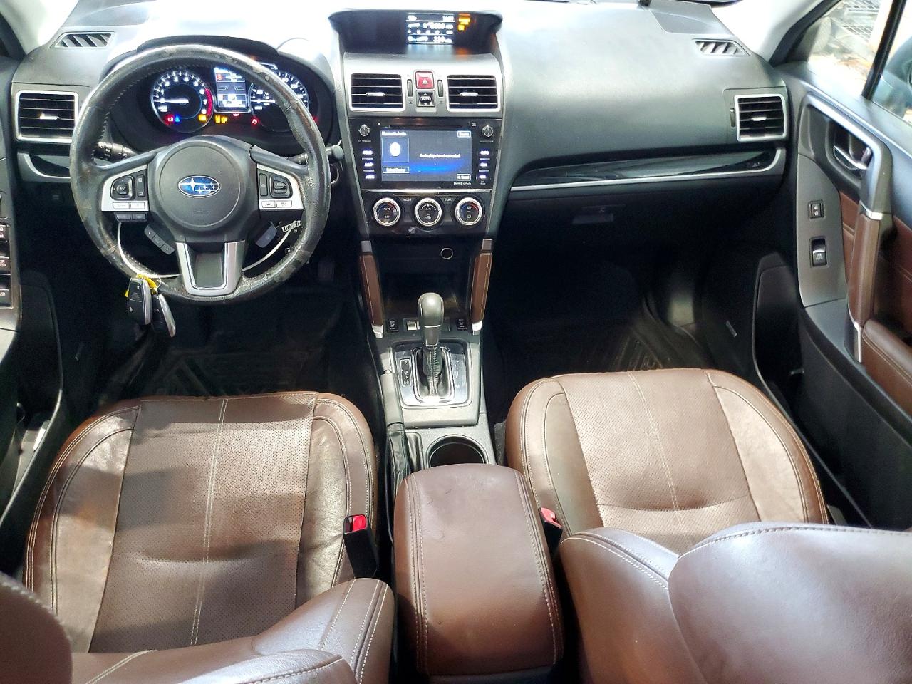 2017 Subaru Forester 2.5i Touring Серый vin: JF2SJAWC4HH430559